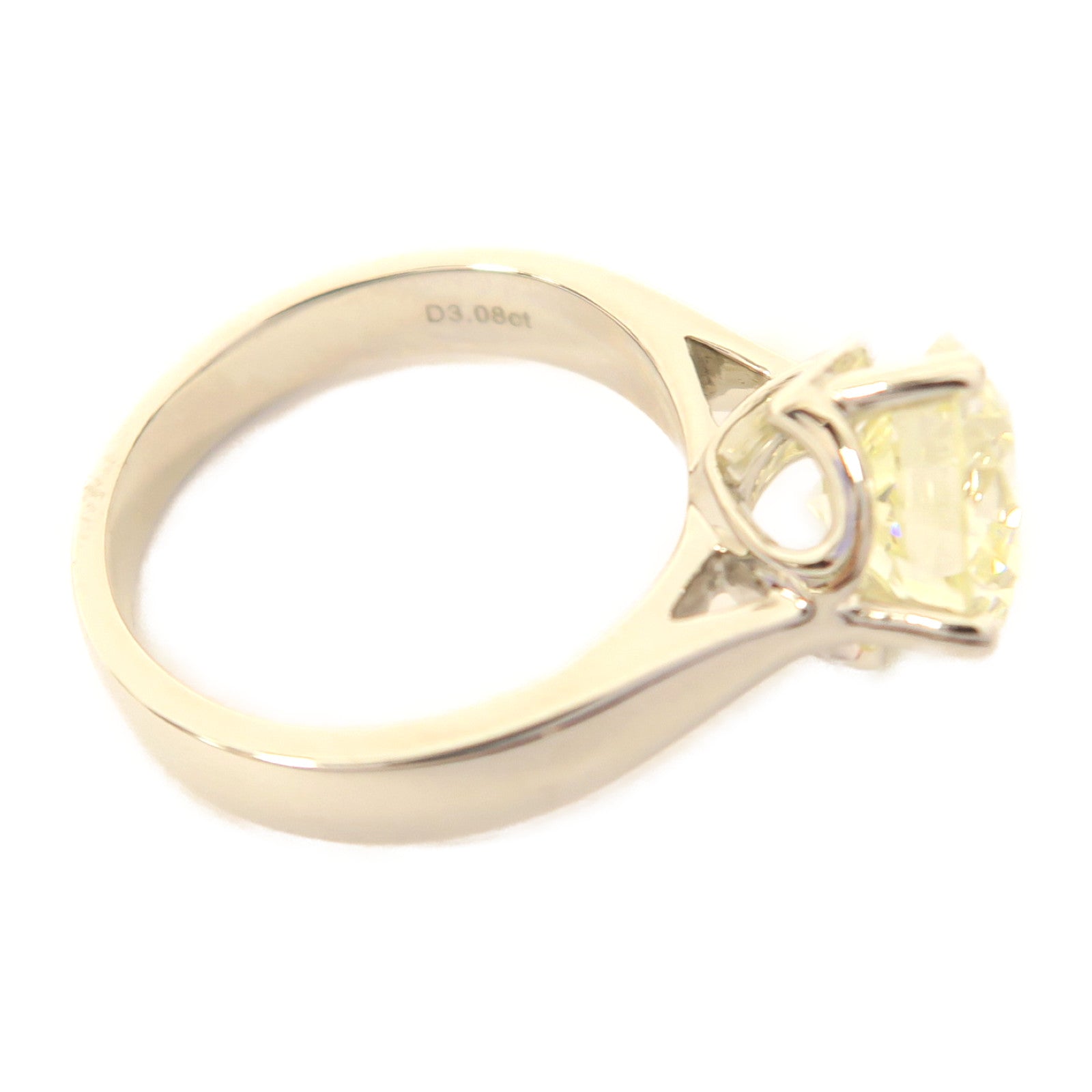JEWELRY **【激減優惠】18K白金Diamond 7.3g 3.08ct鑽石戒指US#6.25