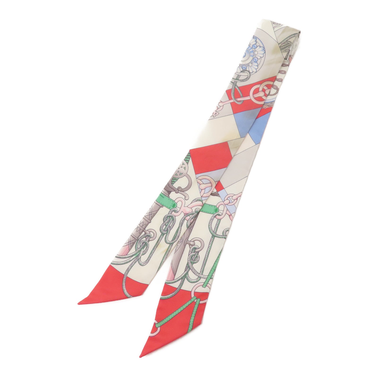 HERMES 絲質Twilly絲巾