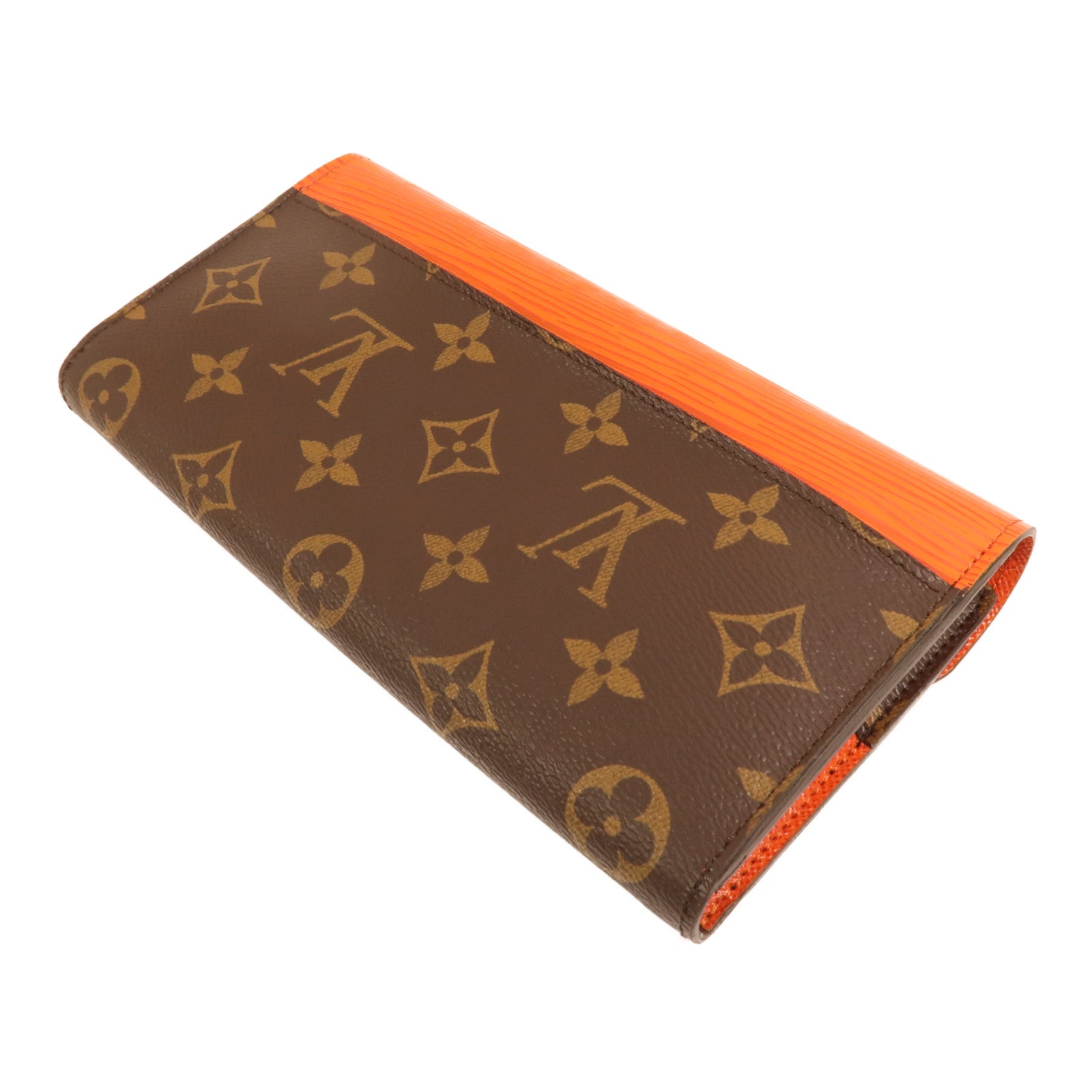 LOUIS VUITTON Monogram/Epi Marie-Lou Long Wallet銀扣長錢包