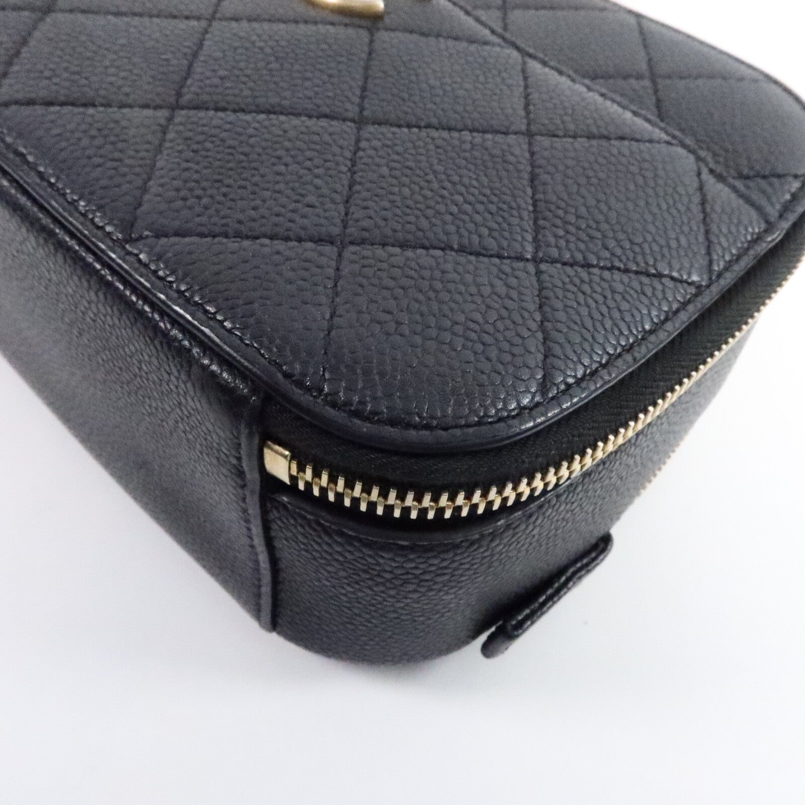 CHANEL 牛皮皮革Camera Bag鏈帶肩背袋
