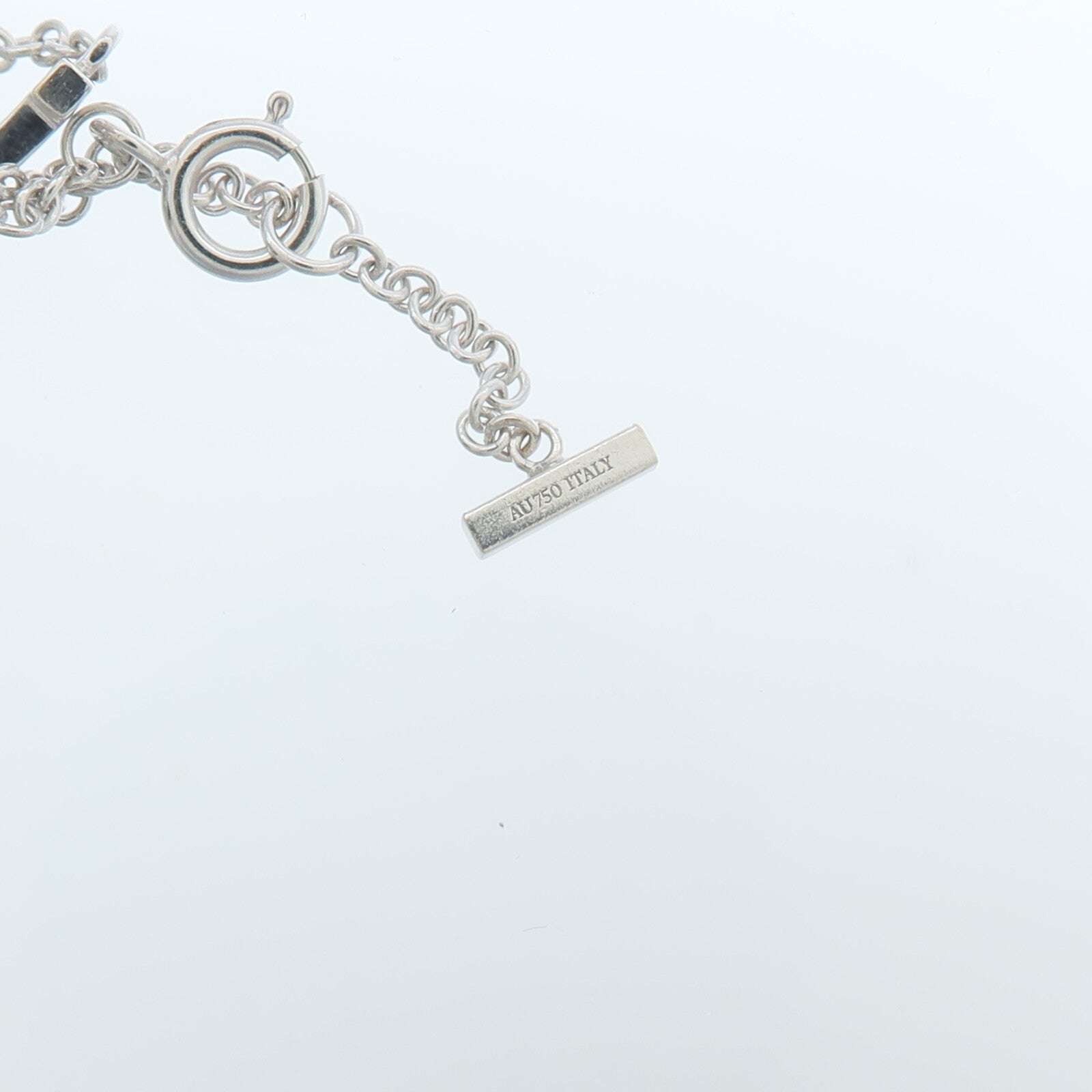 TIFFANY＆CO 18K白金Smile Bracelet手鏈
