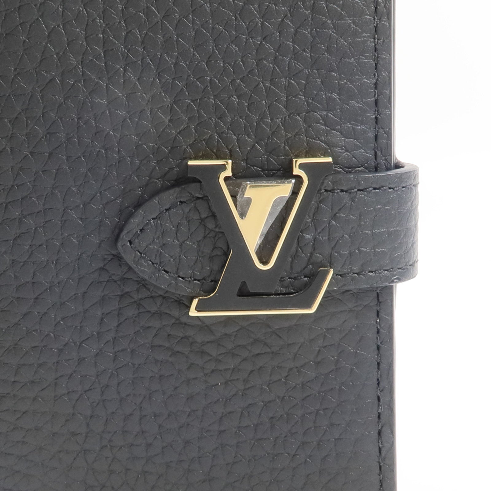 LOUIS VUITTON Taurilloni皮革Vertical Capucines Wallet錢包