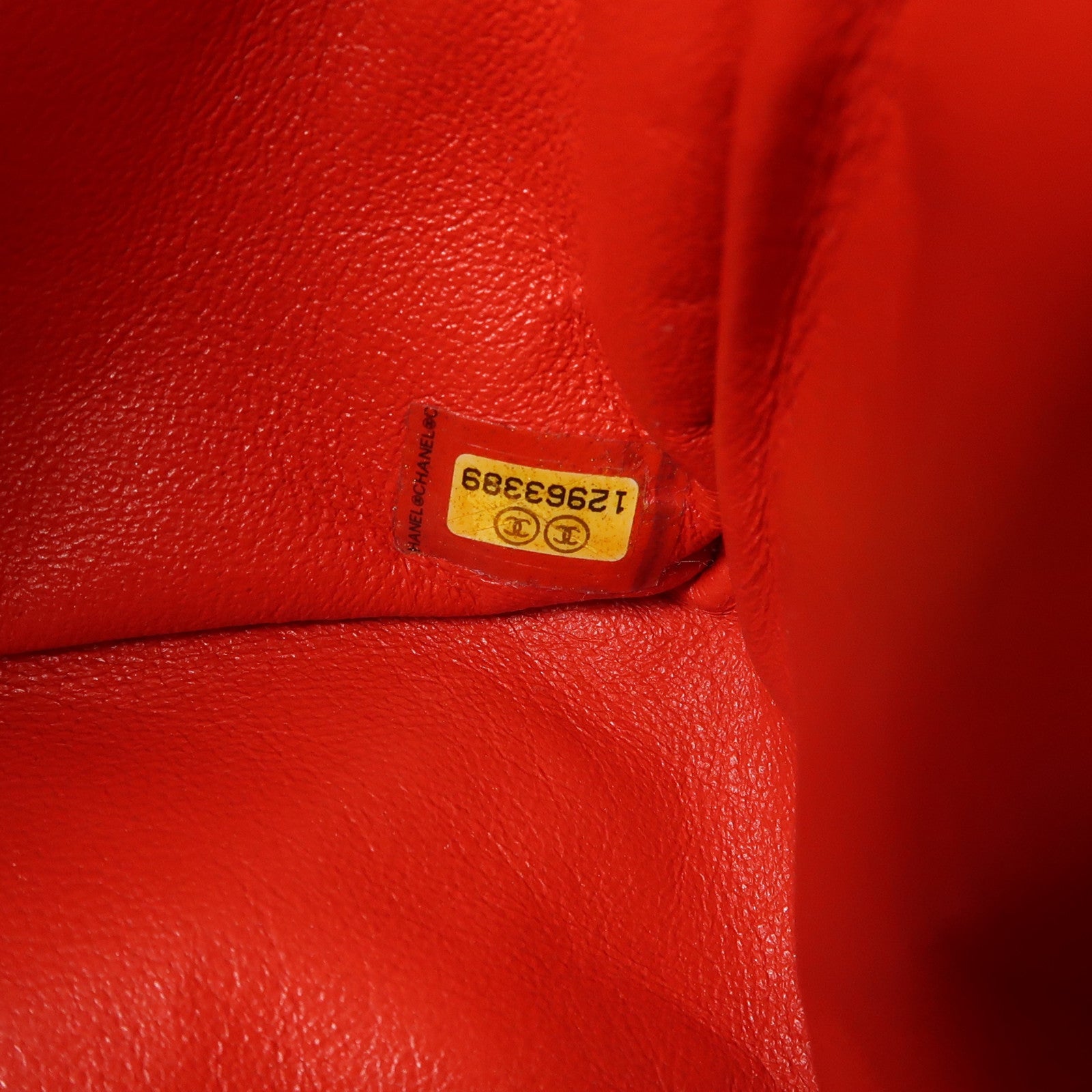 CHANEL 帆布2.55金扣鏈帶肩背袋