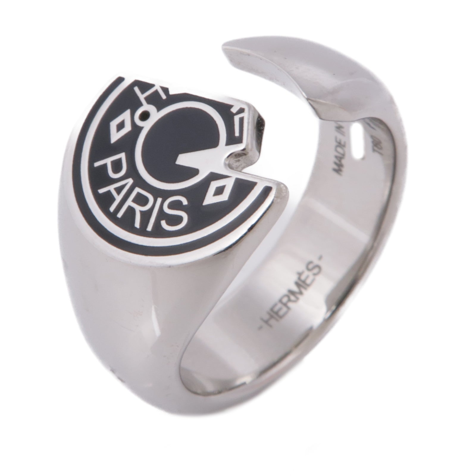 HERMES 金屬Carrousel Ring戒指US#9.5