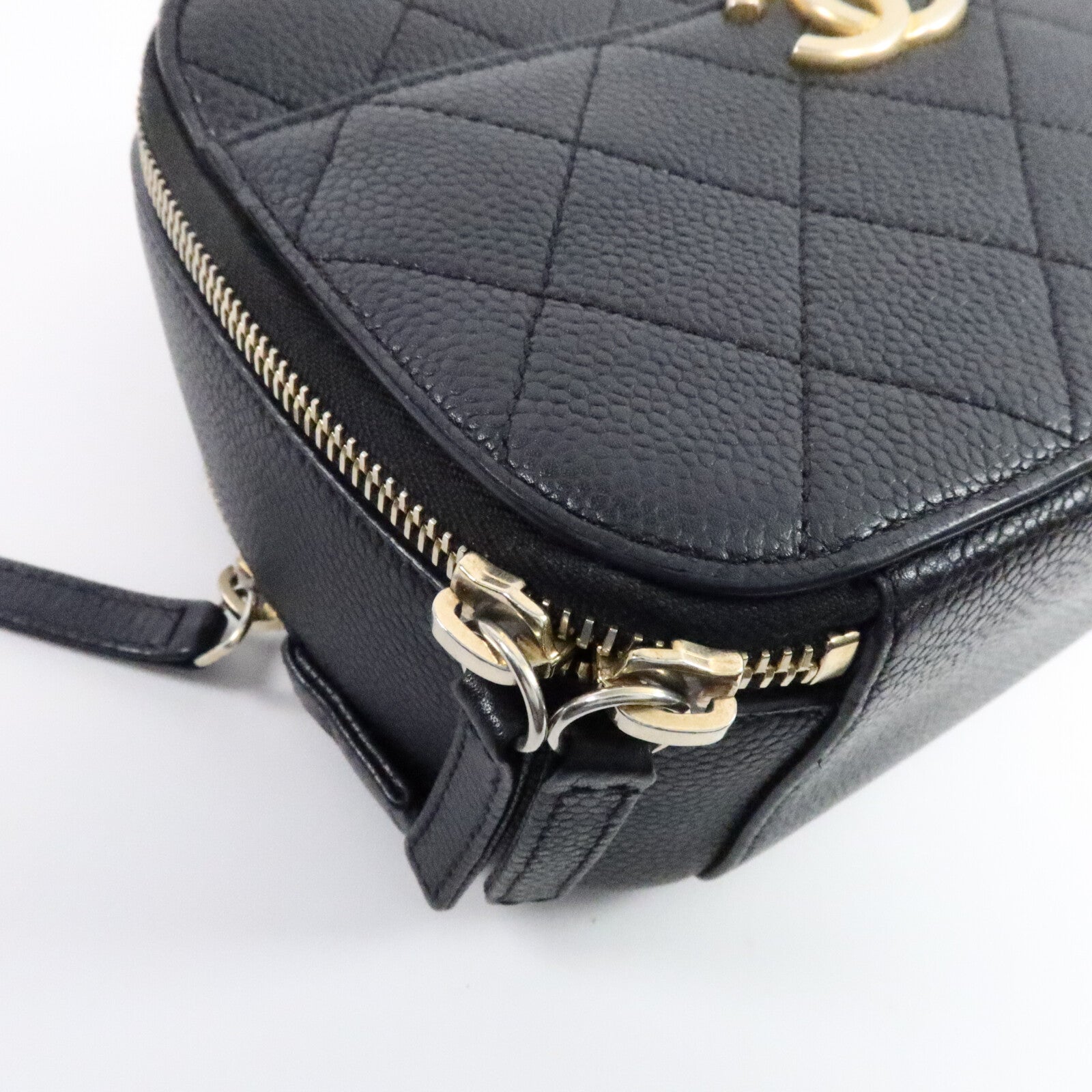 CHANEL 牛皮皮革Camera Bag鏈帶肩背袋