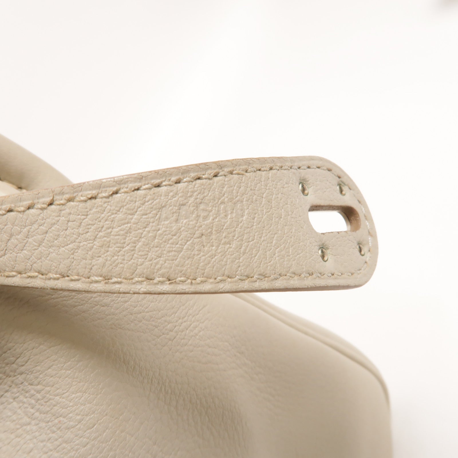 HERMES Evercolour皮革Lindy 26手挽肩背兩用袋Beton