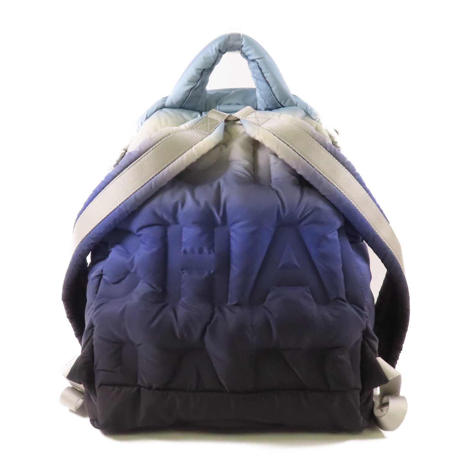 CHANEL 【激減優惠】尼龍Doudoune Backpack銀扣背包