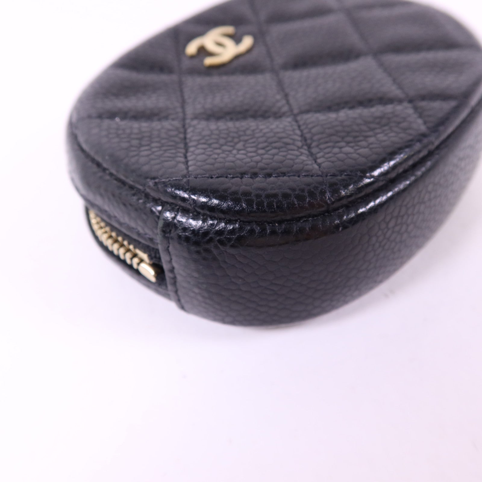 CHANEL 牛皮皮革Coin Case金扣零錢包