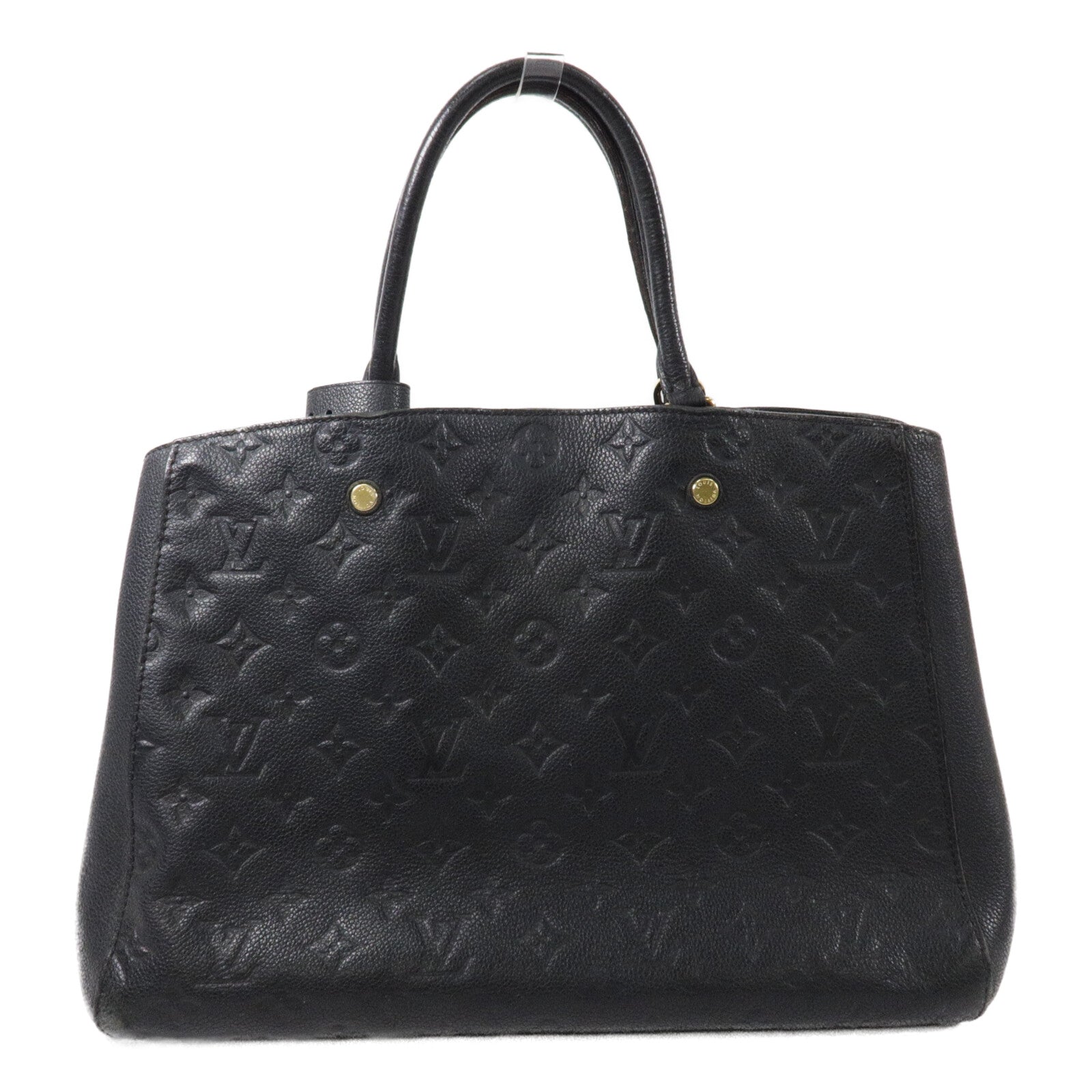 LOUIS VUITTON Monogram Empreinte Montaigne MM手挽肩背兩用袋