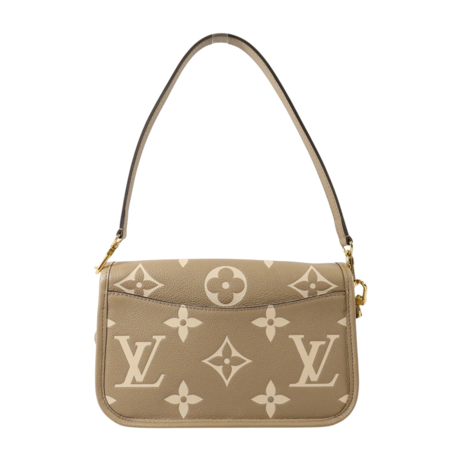 LOUIS VUITTON Monogram Empreinte Diane PM金扣手挽肩背兩用袋
