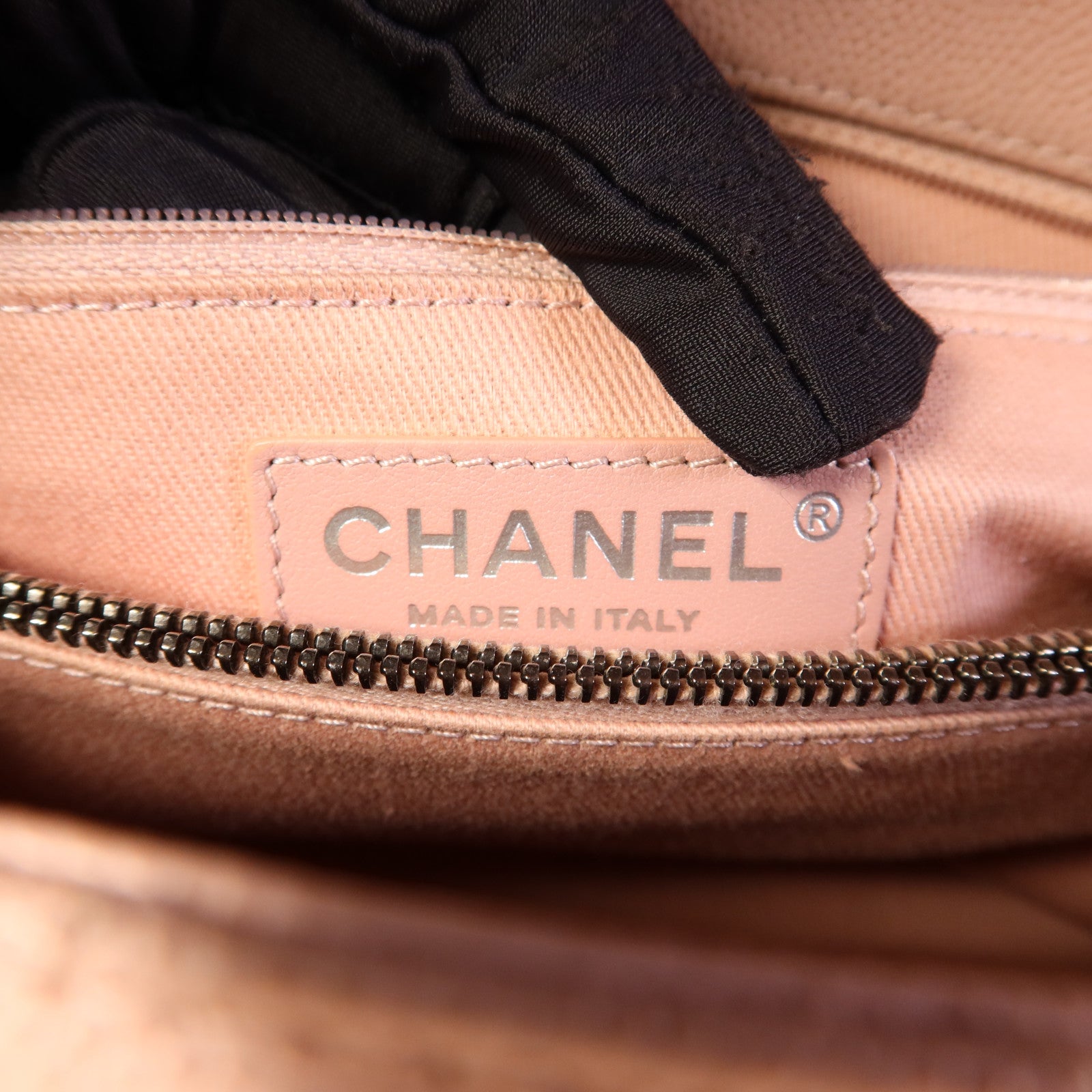 CHANEL 牛皮皮革Coco Handle銀扣手挽肩背兩用袋