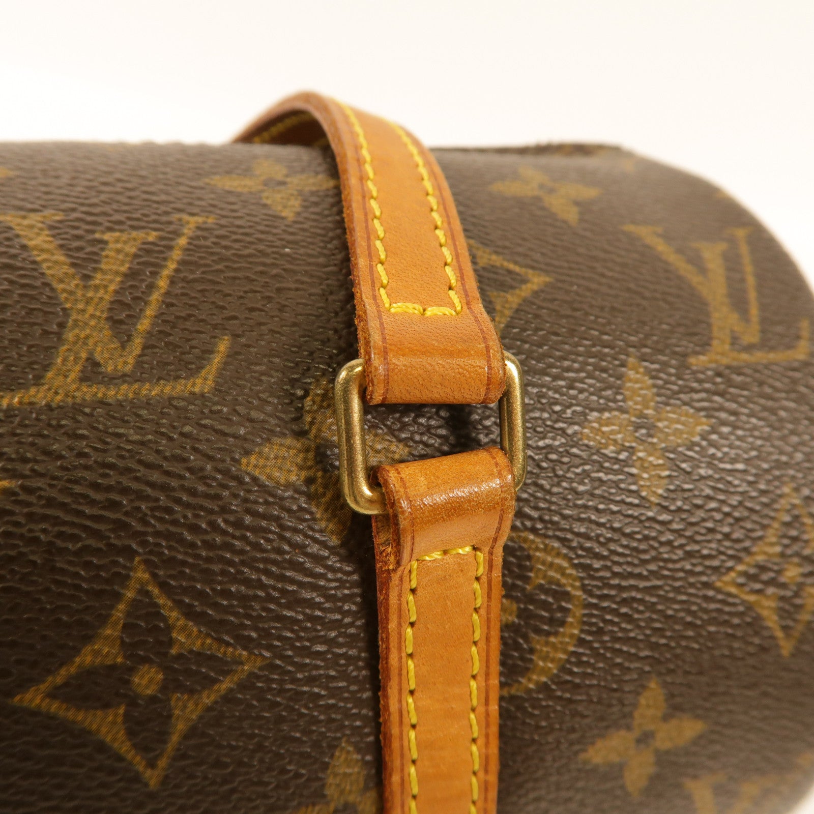 LOUIS VUITTON Monogram Papillon PM金扣肩背袋