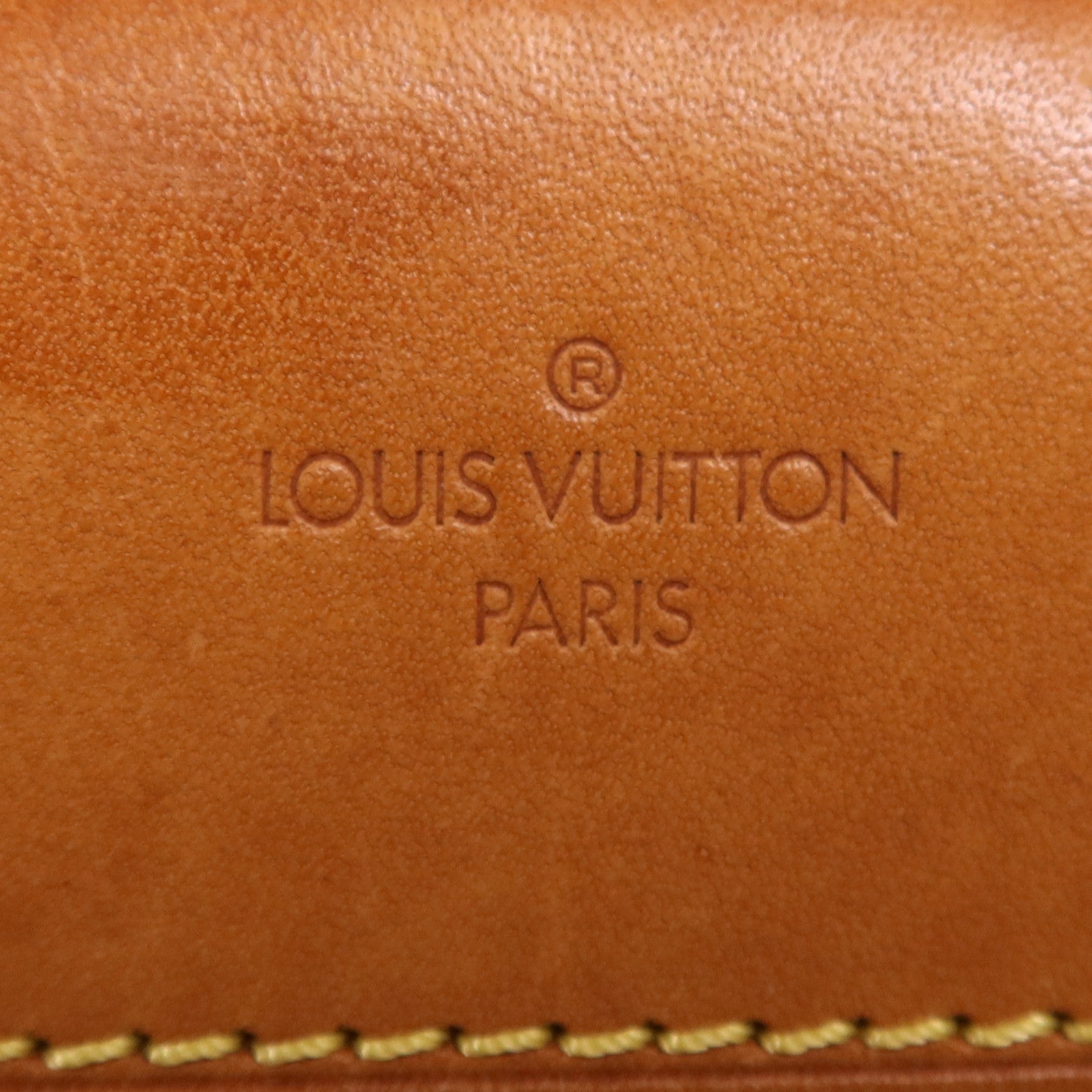LOUIS VUITTON Monogram Trouville金扣手挽袋