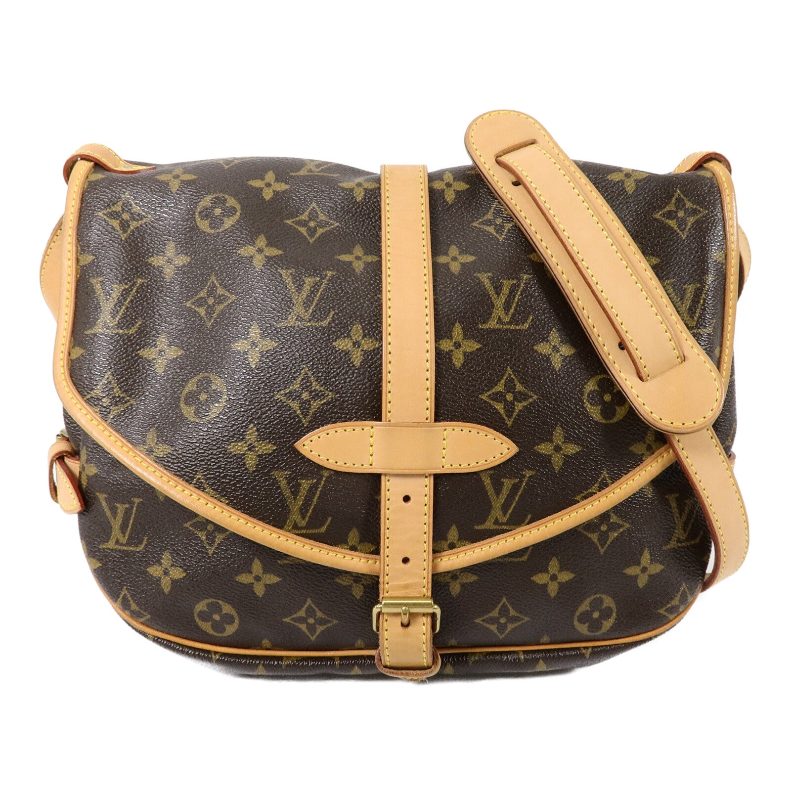 LOUIS VUITTON Monogram Saumur 30肩背袋