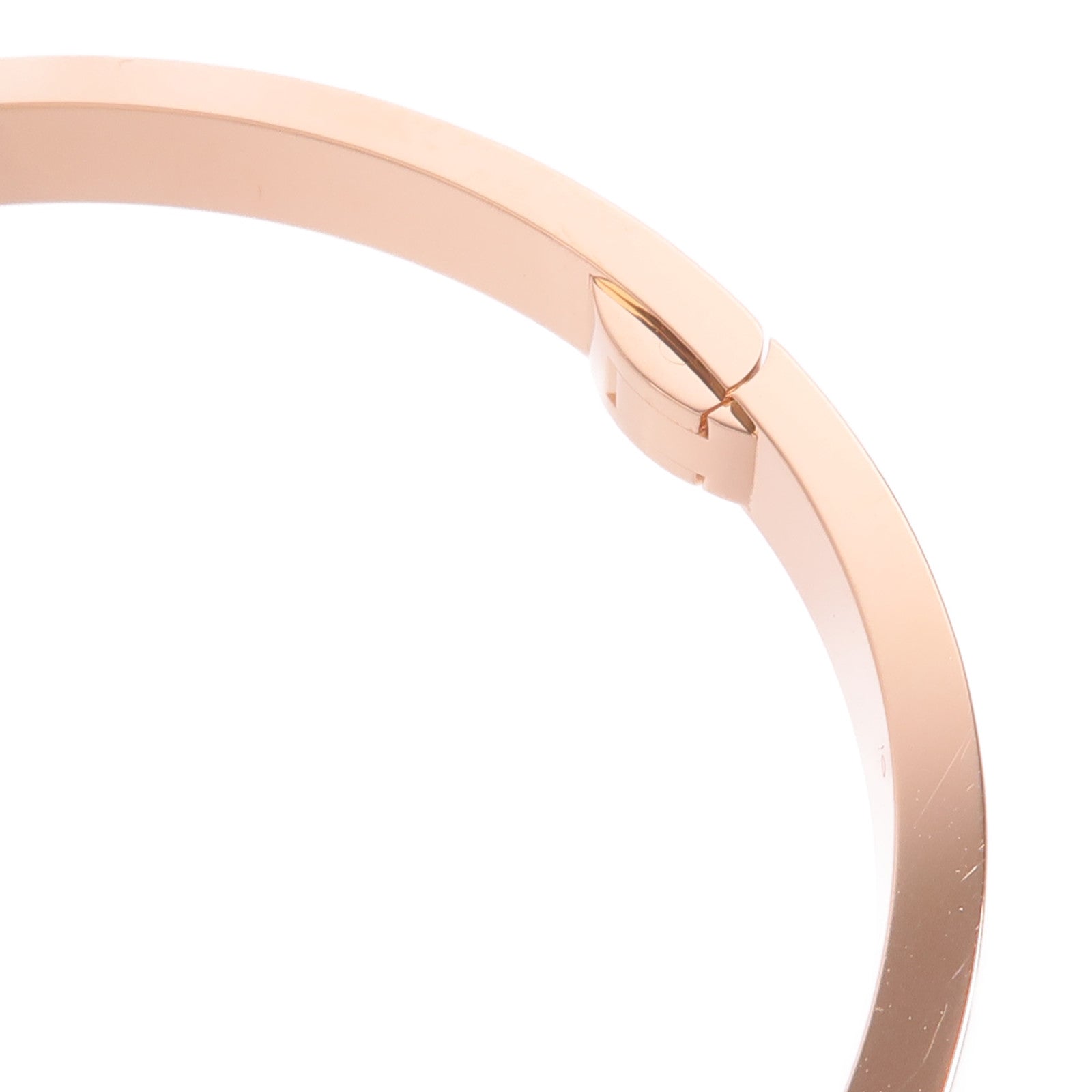 CARTIER 18K玫瑰金Love Bracelet SM Paved Diamond手鐲