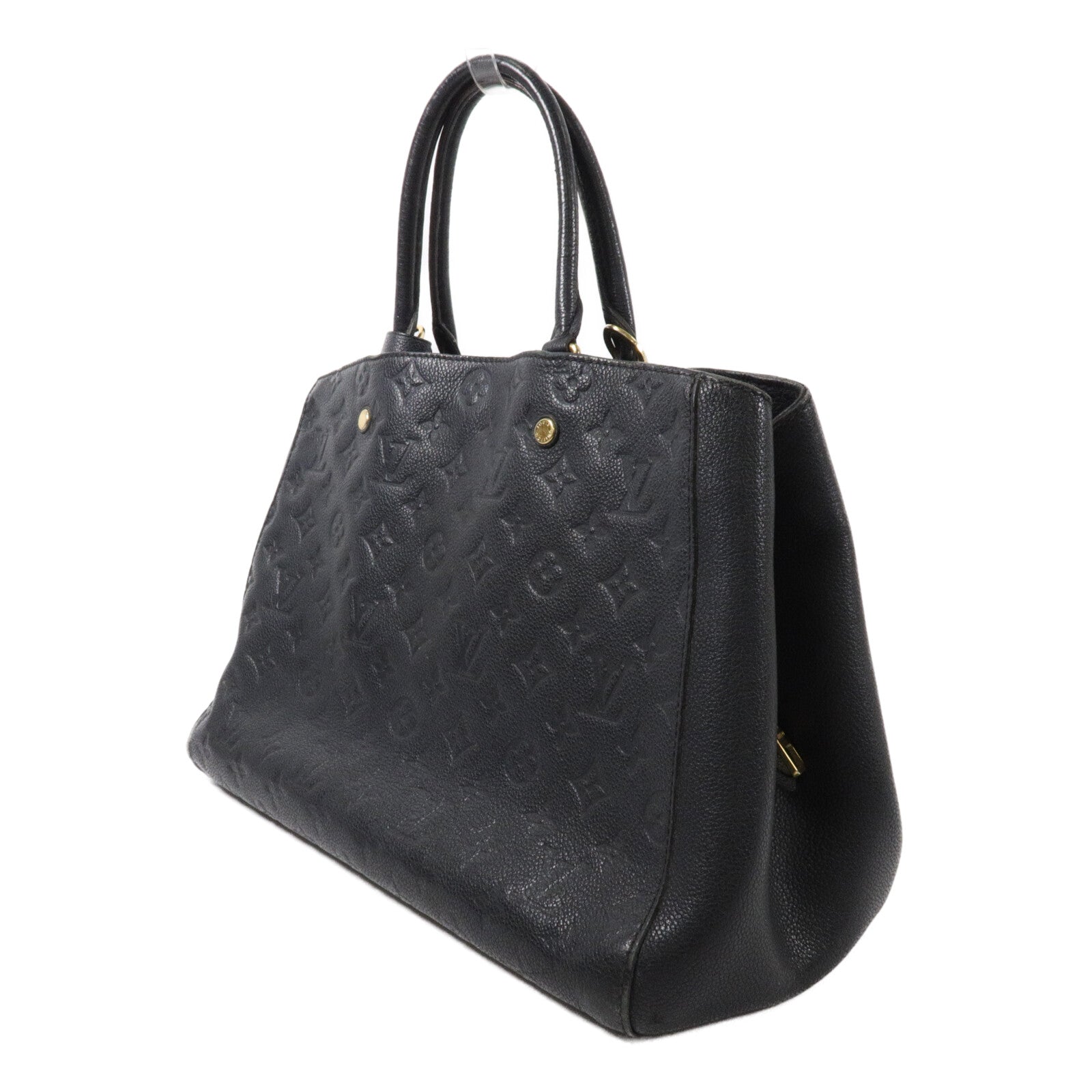 LOUIS VUITTON Monogram Empreinte Montaigne MM手挽肩背兩用袋
