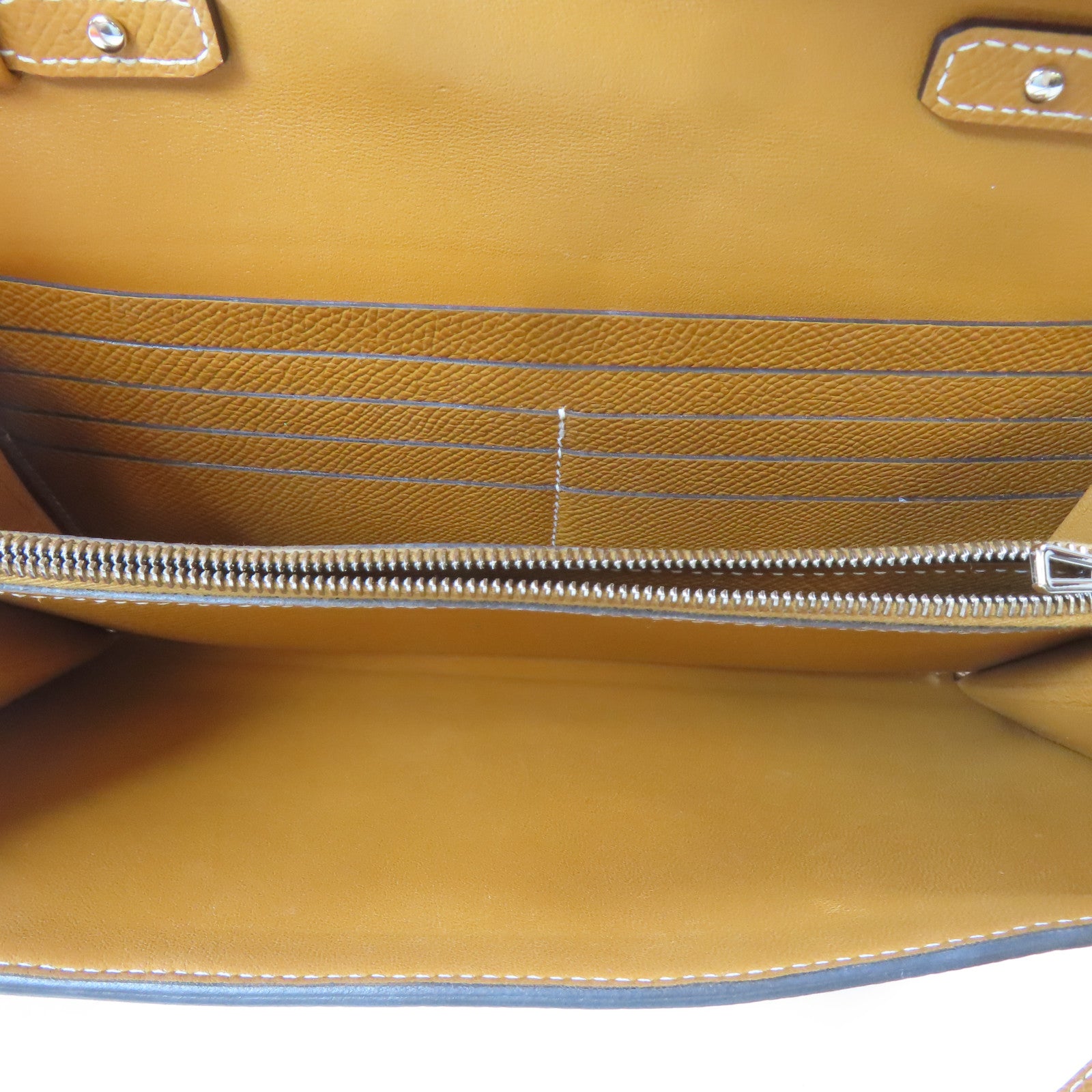HERMES Epsom皮革Constance To Go銀扣肩背袋啡色
