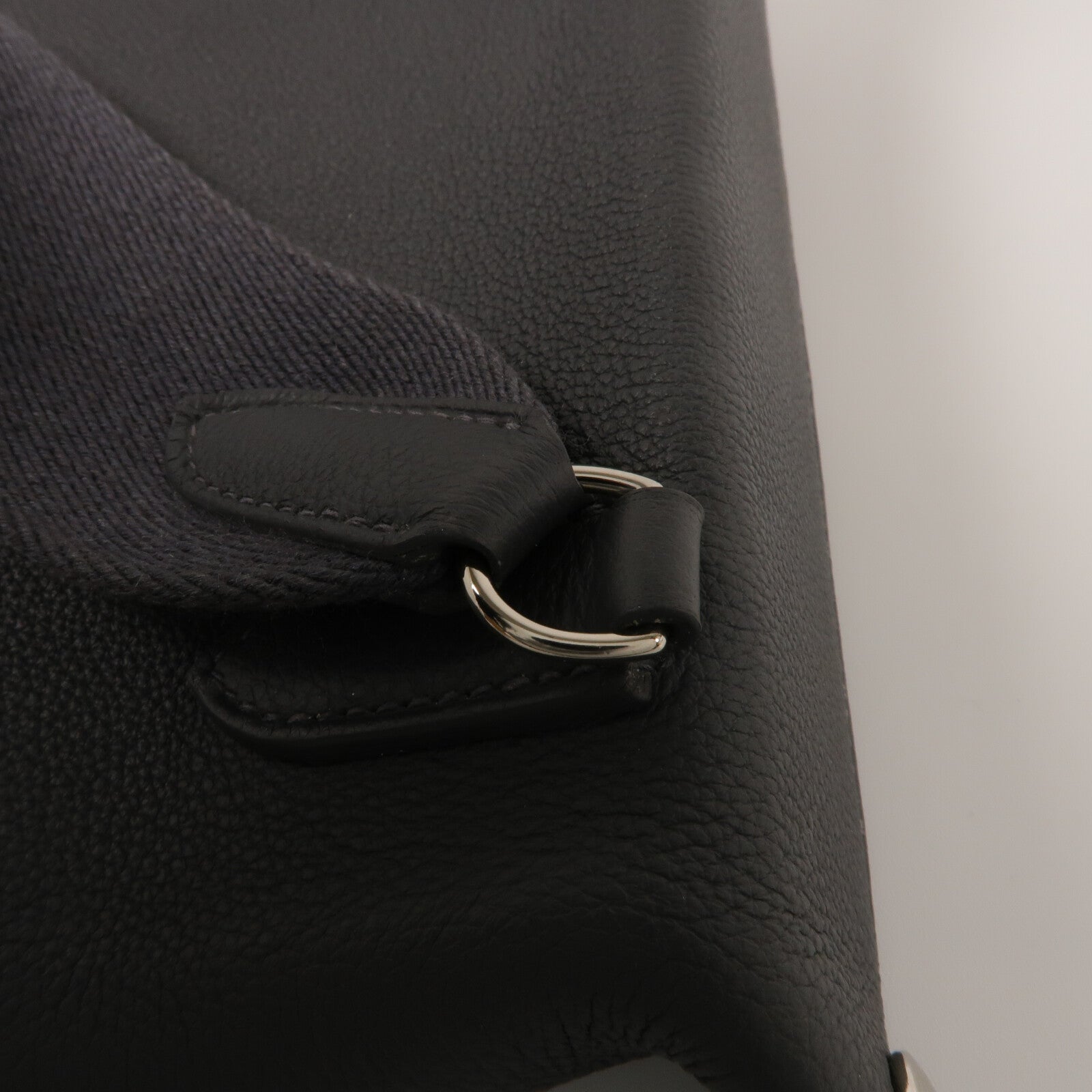 HERMES Togo皮革Videpoches肩背袋Gris Misty