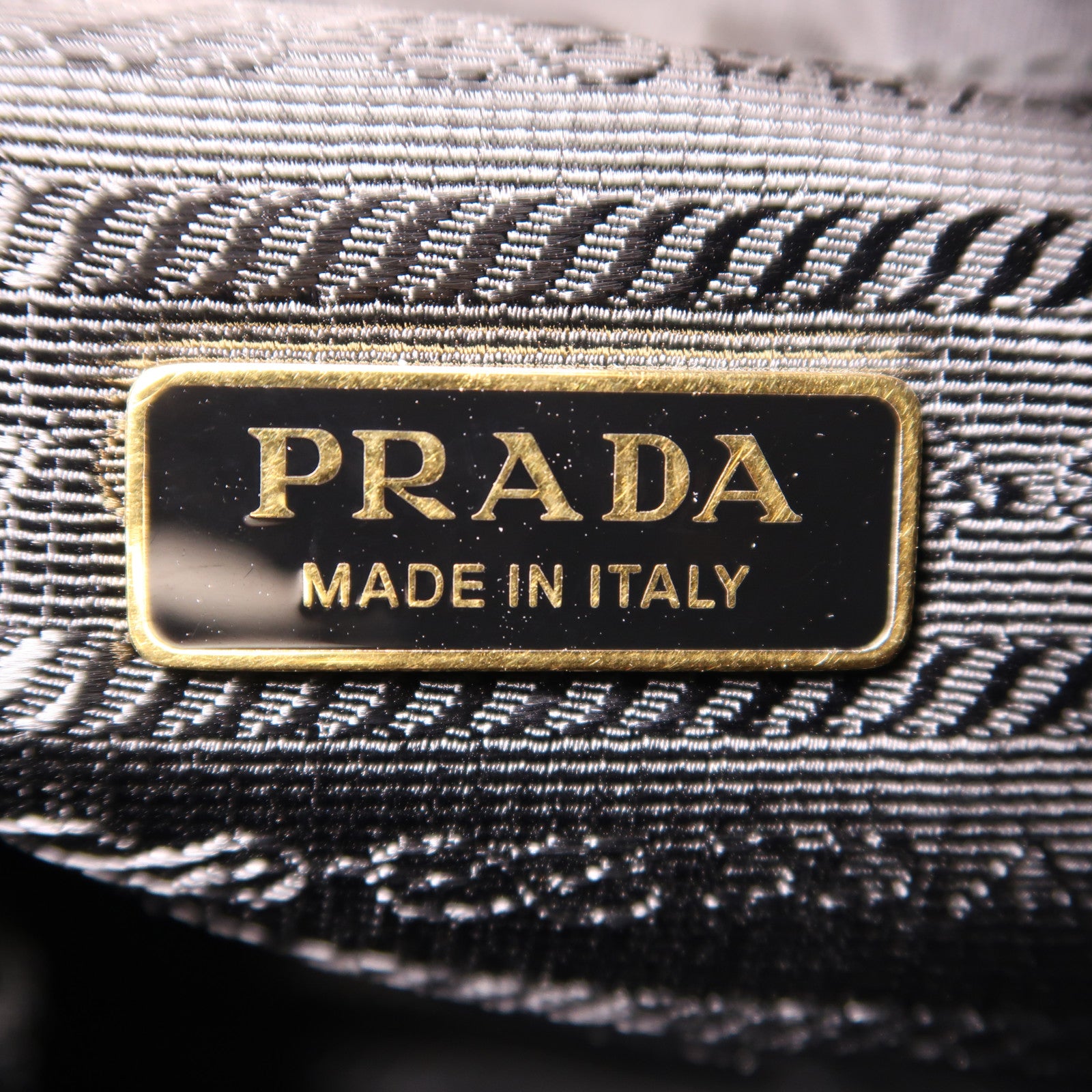 PRADA 尼龍 1978 Re Nylon金扣手挽肩背兩用袋
