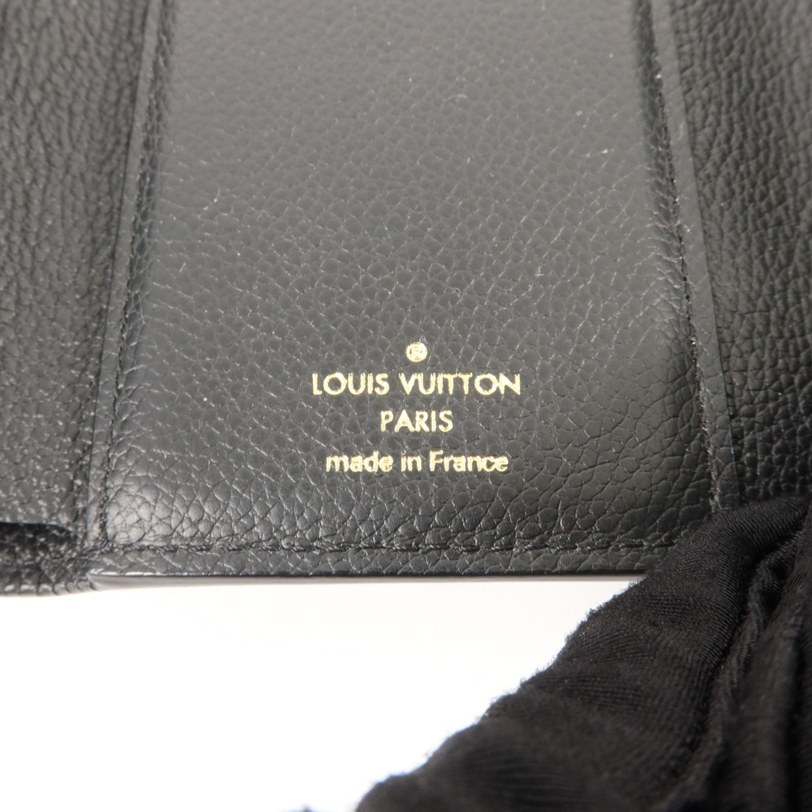 LOUIS VUITTON Monogram EmpreinteVictorine金扣錢包
