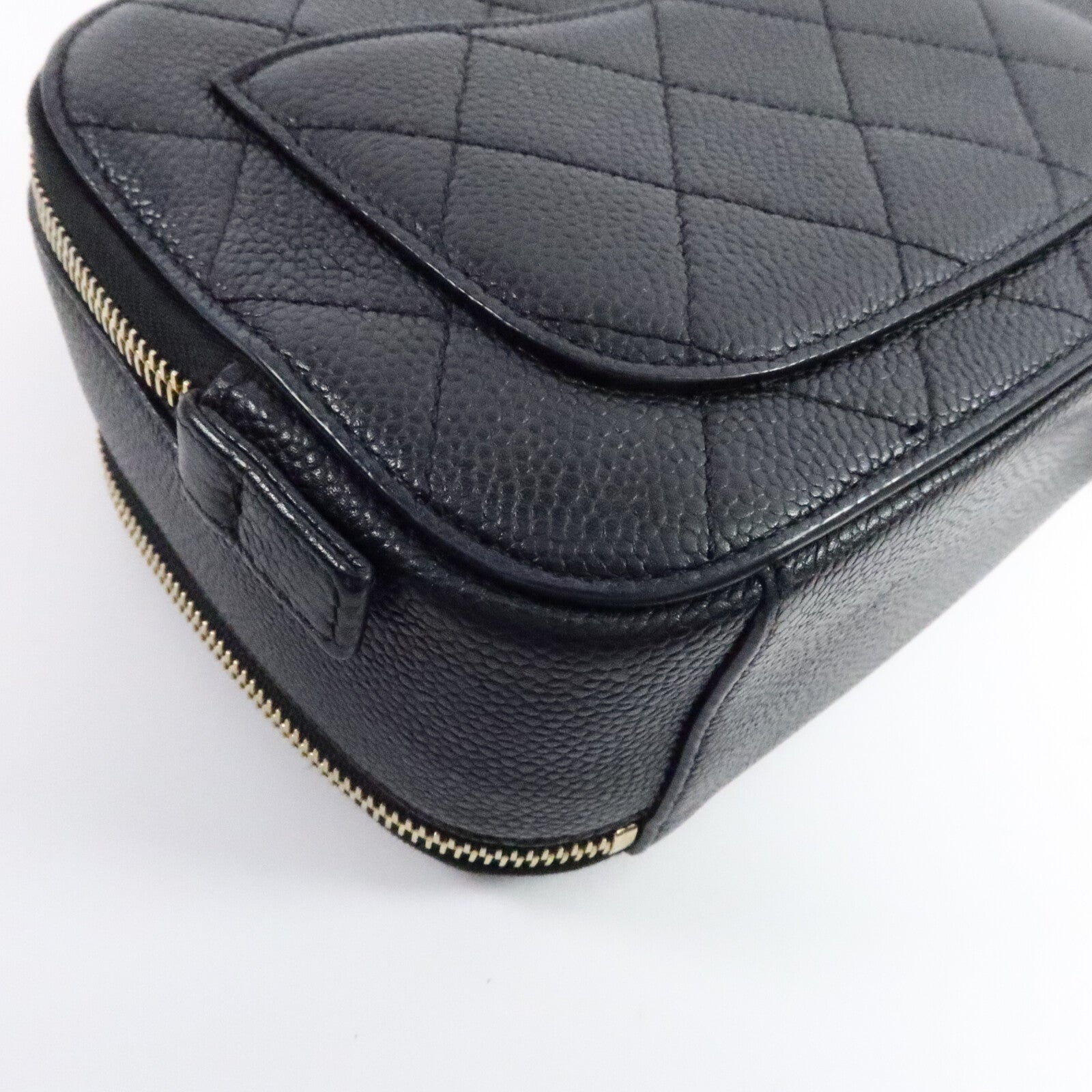 CHANEL 牛皮皮革Camera Bag鏈帶肩背袋