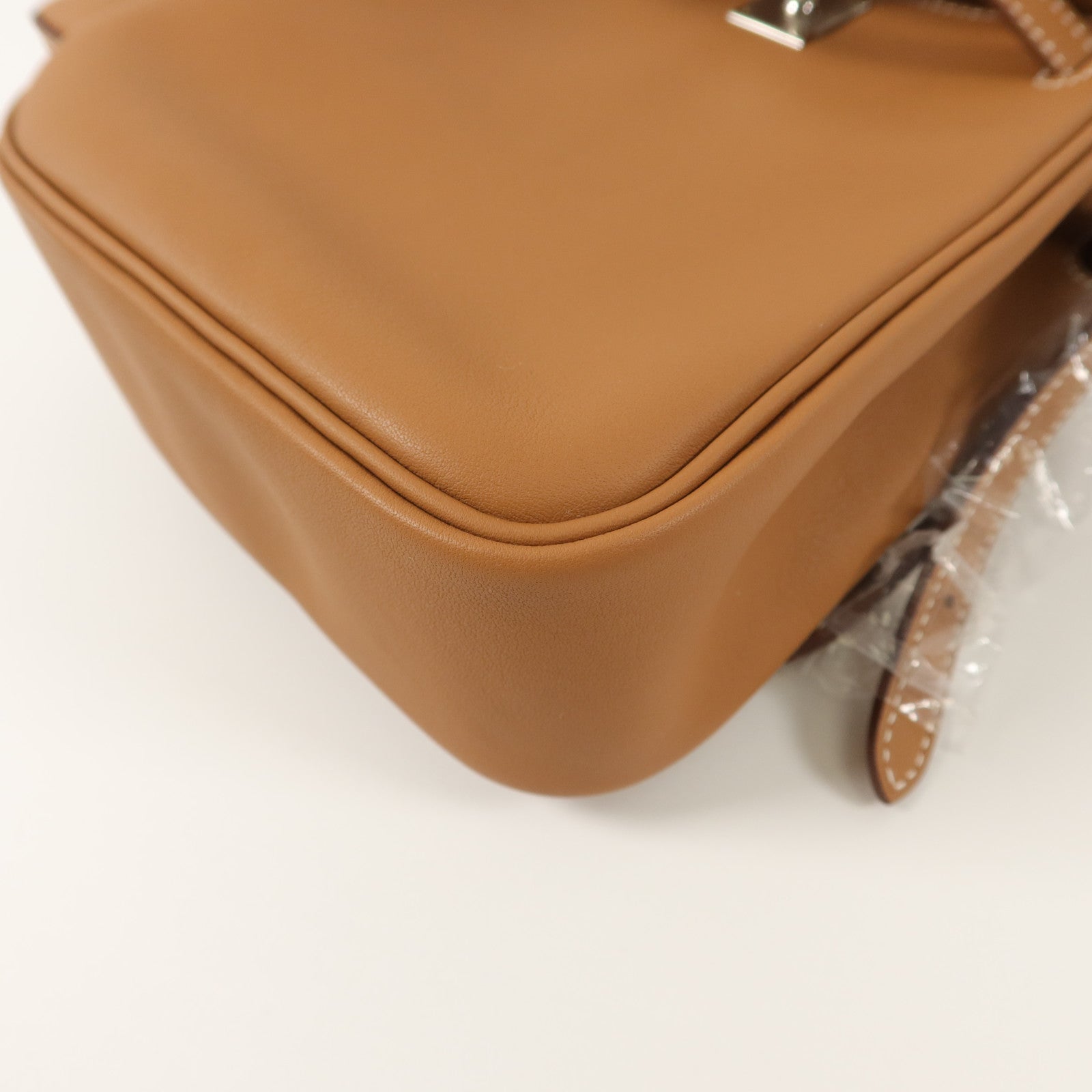 HERMES Swift皮革Kelly Jump背包Gold