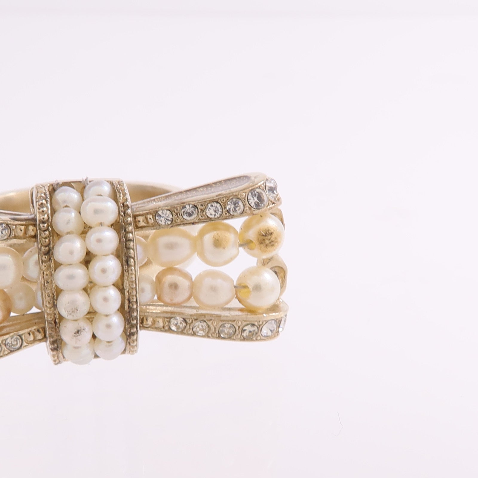 CHANEL 【激減優惠】金屬Ring戒指US#5.5