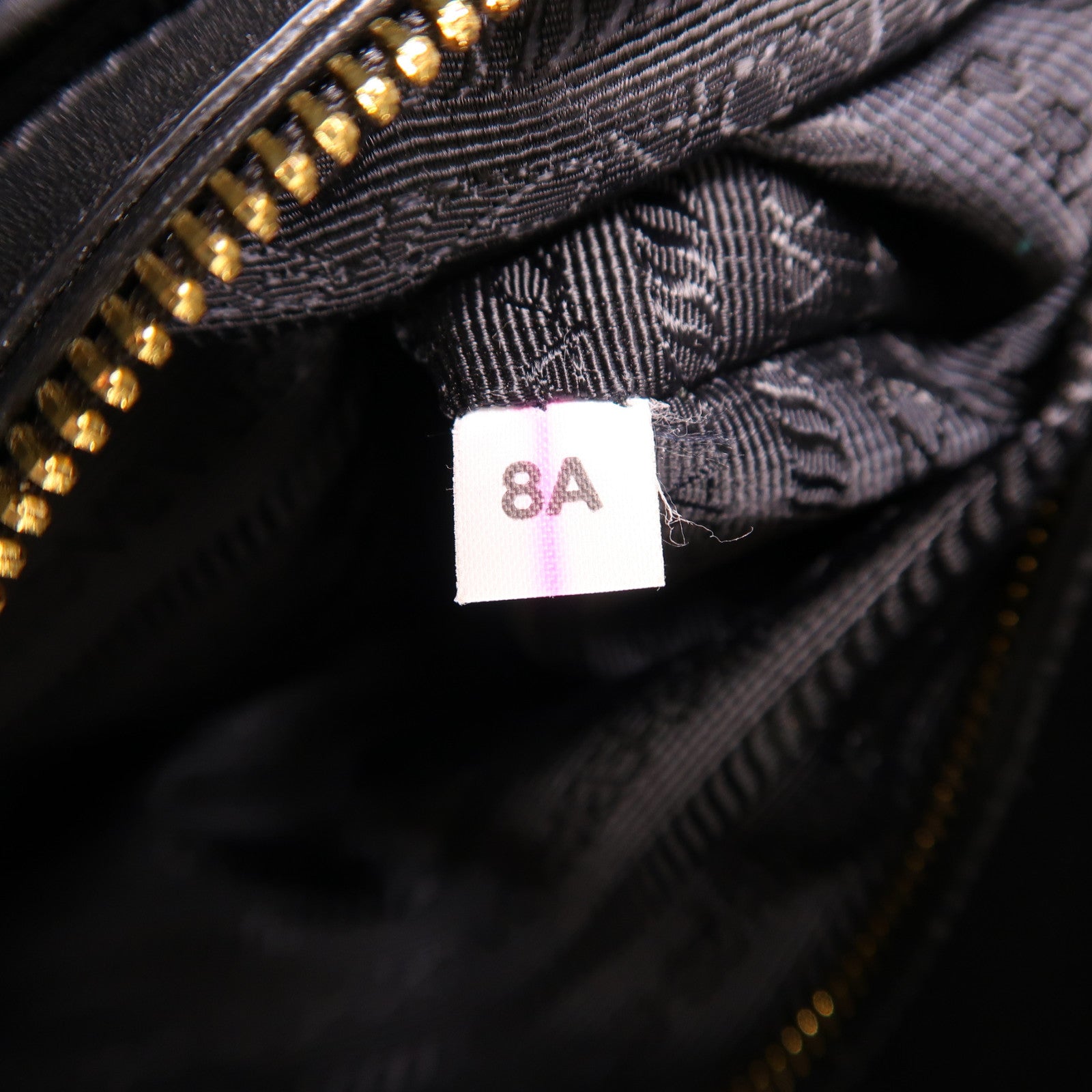 PRADA 牛皮皮革2 Way Shoulder金扣手挽肩背兩用袋黑色