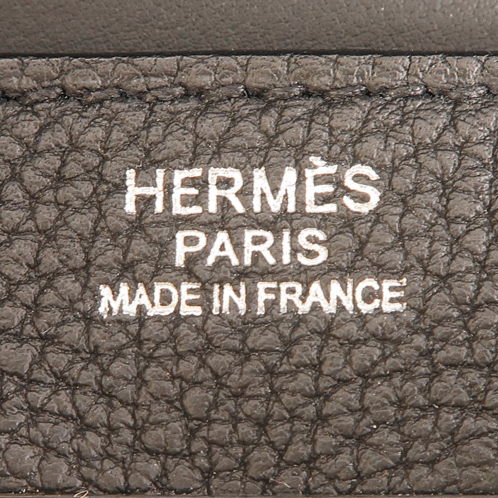 HERMES Togo皮革Hac A Dos GM銀扣肩背袋