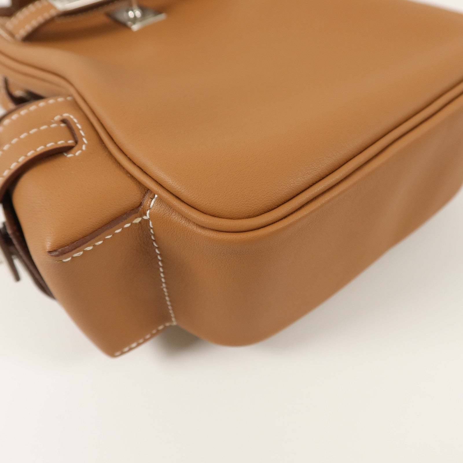 HERMES Swift皮革Kelly Jump背包Gold