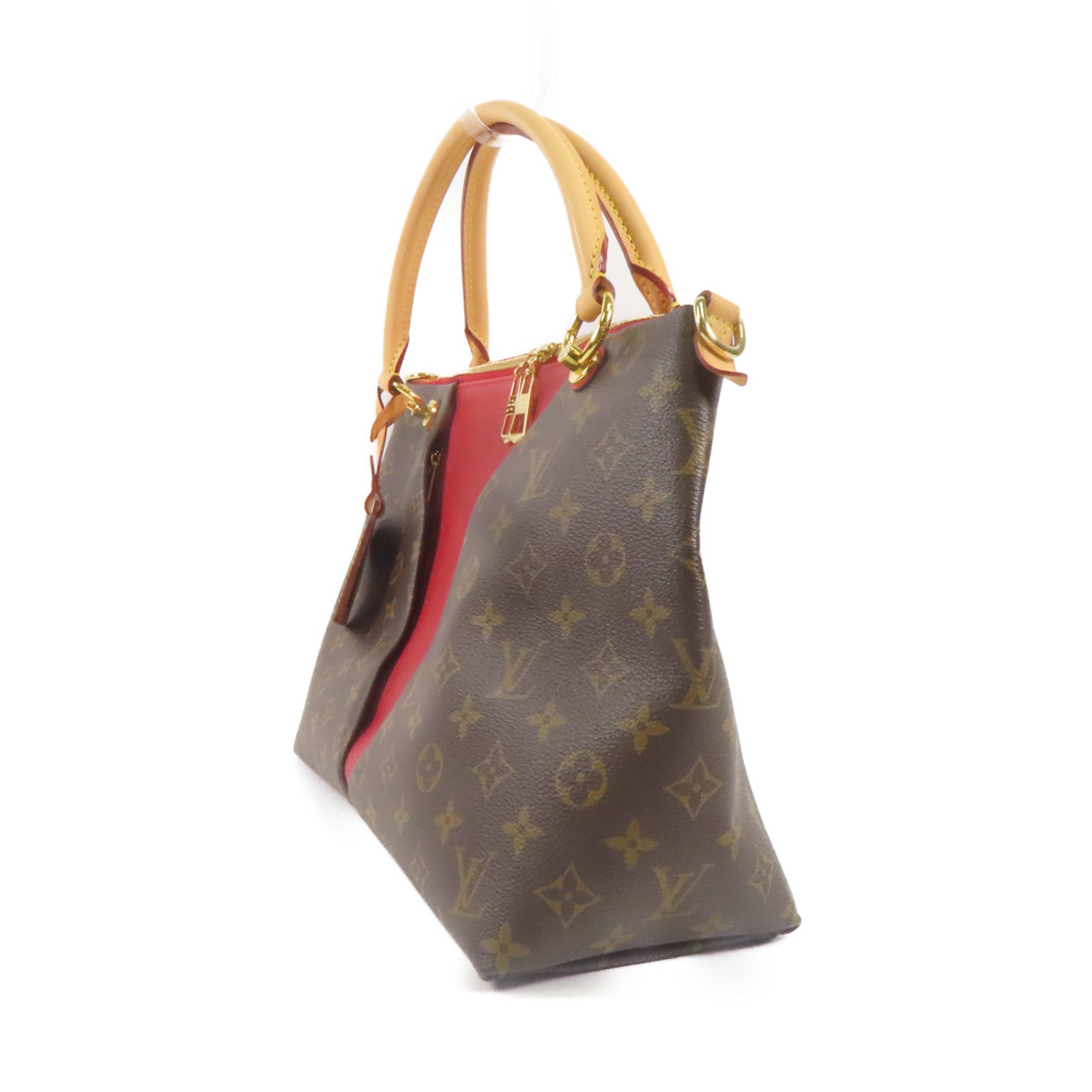 LOUIS VUITTON Monogram V Tote MM金扣手挽肩背兩用袋