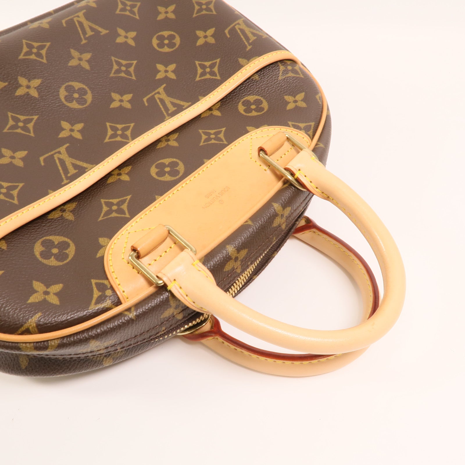 LOUIS VUITTON Monogram Trouville金扣手挽袋