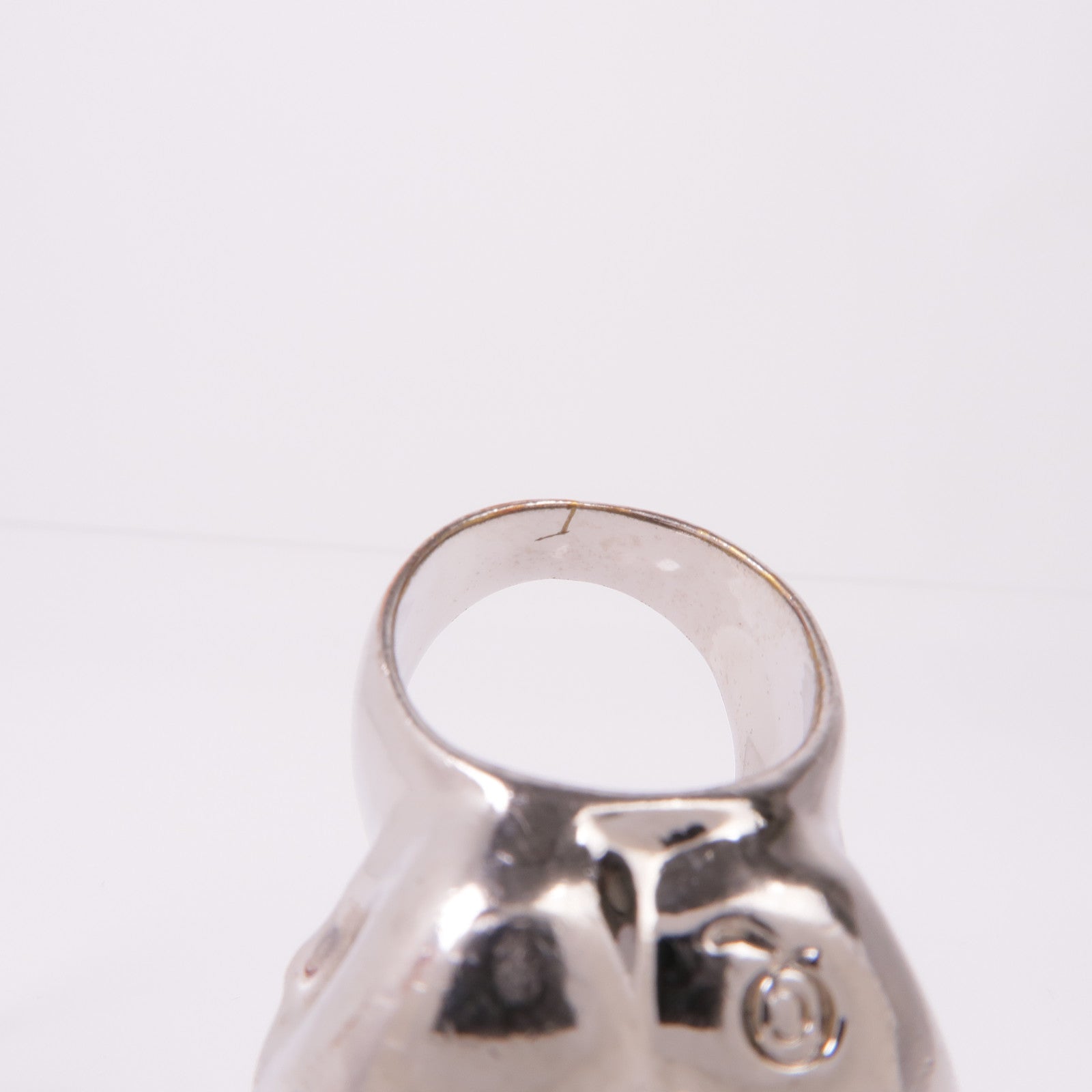 Alexander McQueen 金屬Alexander McQueen Ring戒指US#6