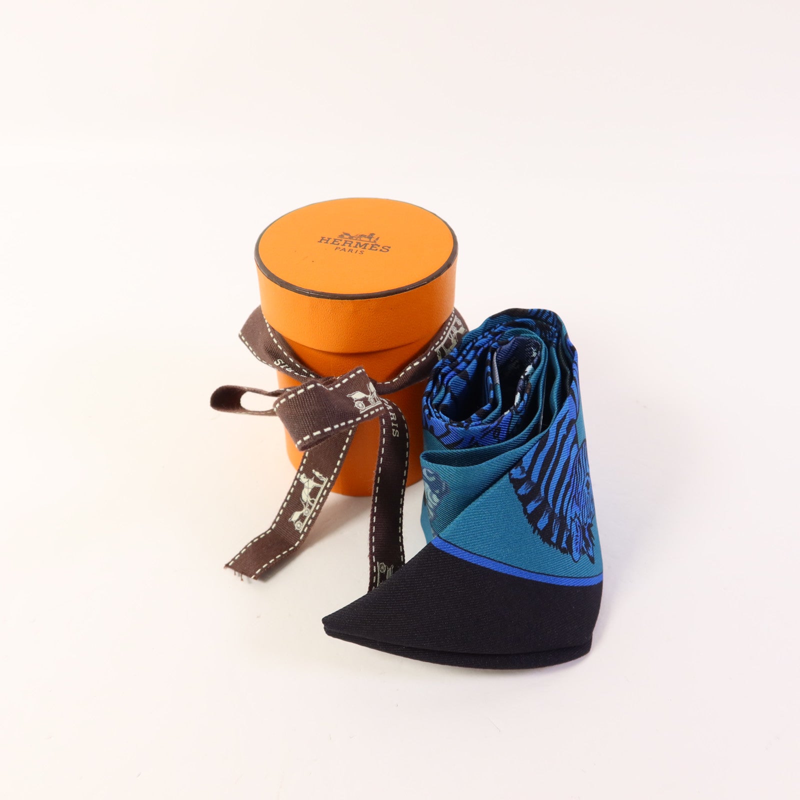 HERMES 絲質Twilly絲巾