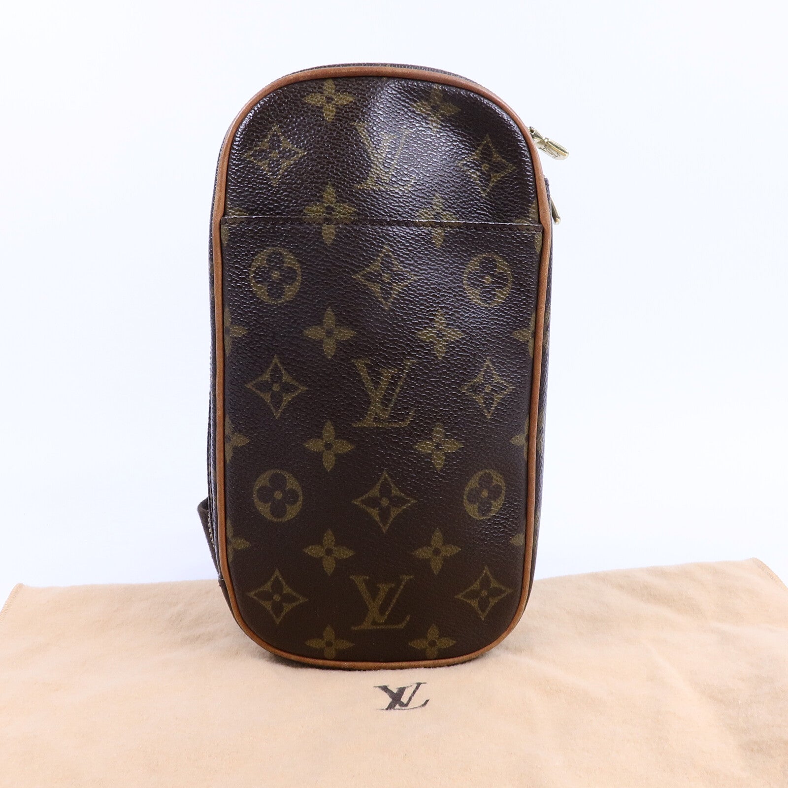 LOUIS VUITTON Monogram Pochette Gange肩背袋