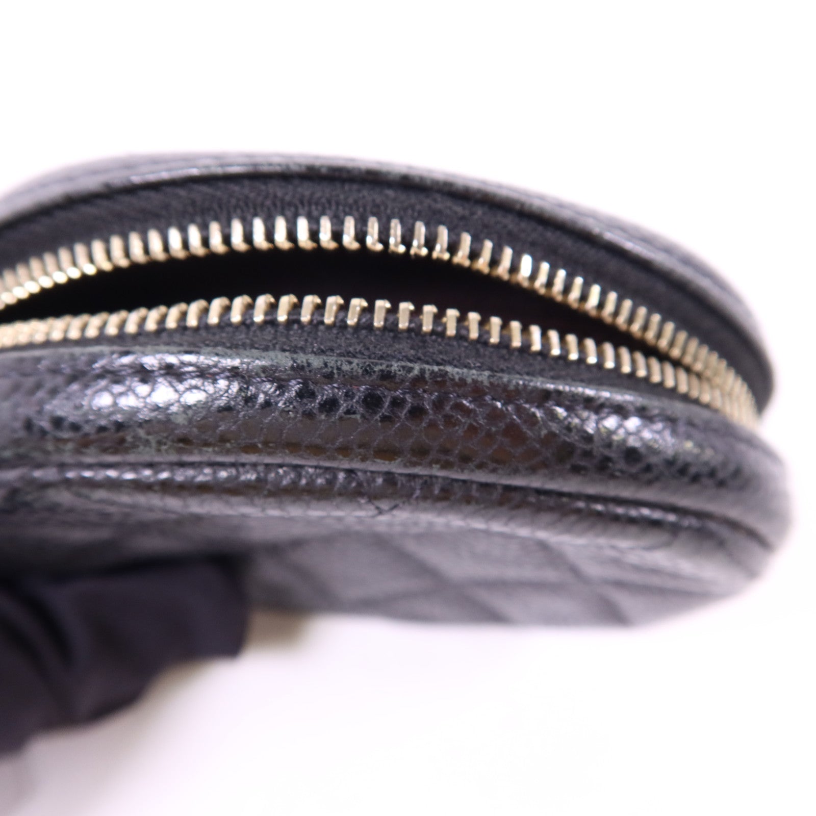 CHANEL 牛皮皮革Coin Case金扣零錢包