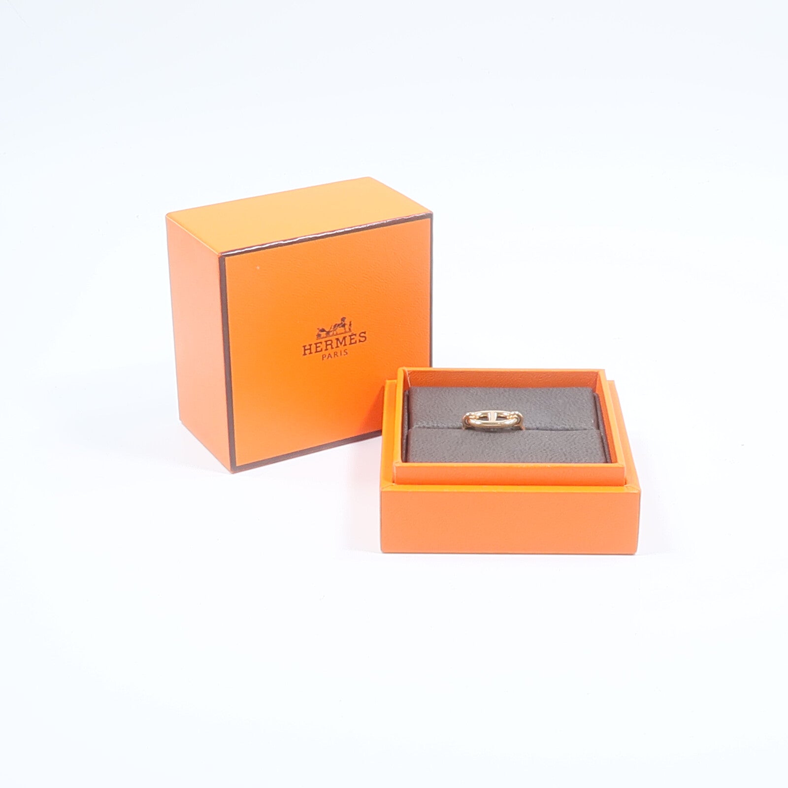 HERMES 18K玫瑰金Farandole Ring戒指