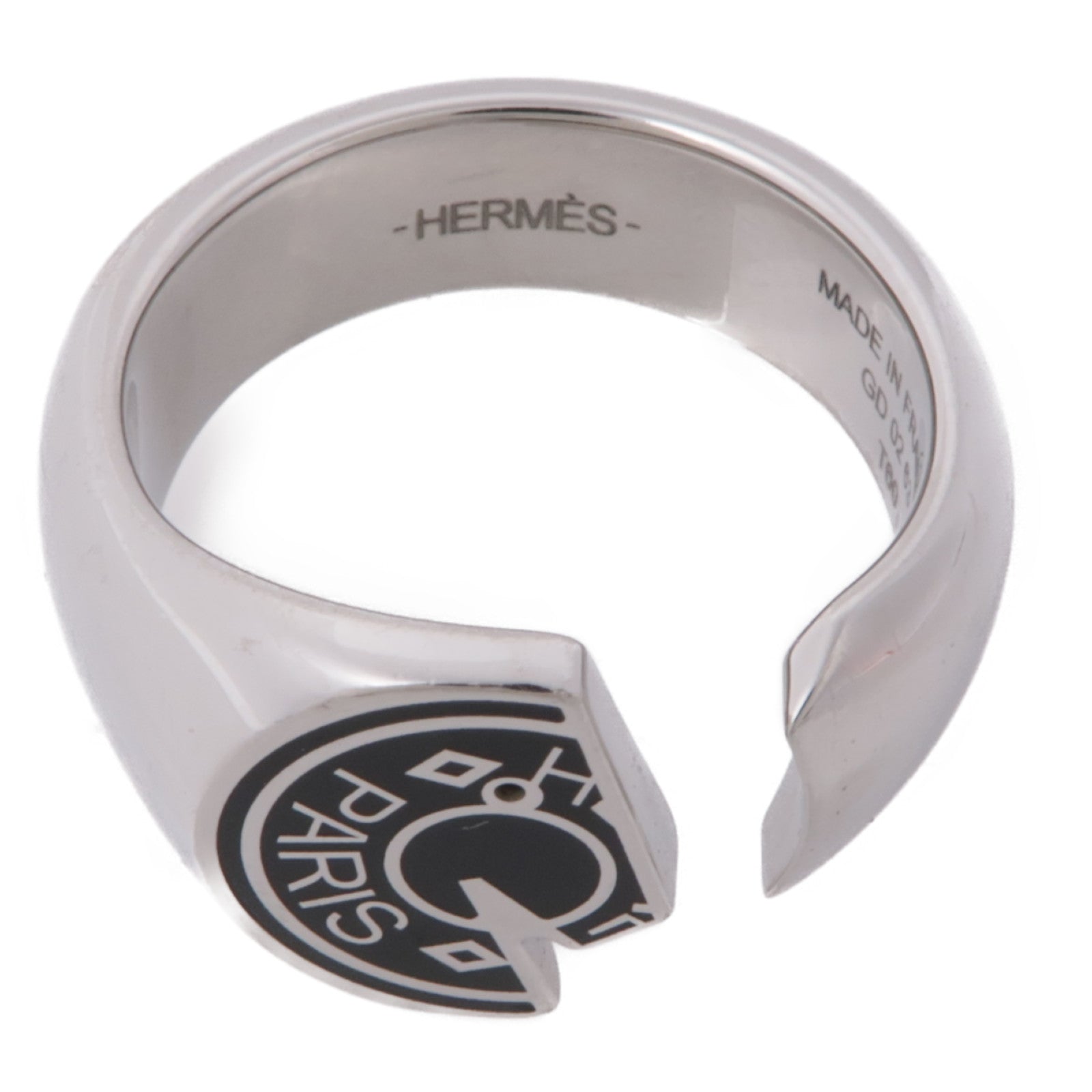 HERMES 金屬Carrousel Ring戒指US#9.5