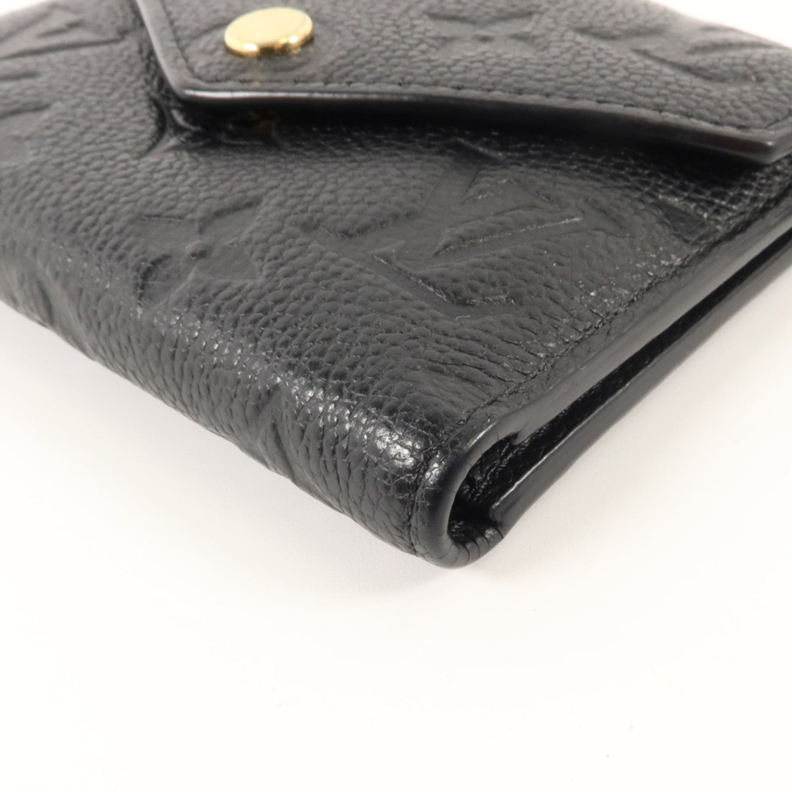 LOUIS VUITTON Monogram EmpreinteVictorine金扣錢包