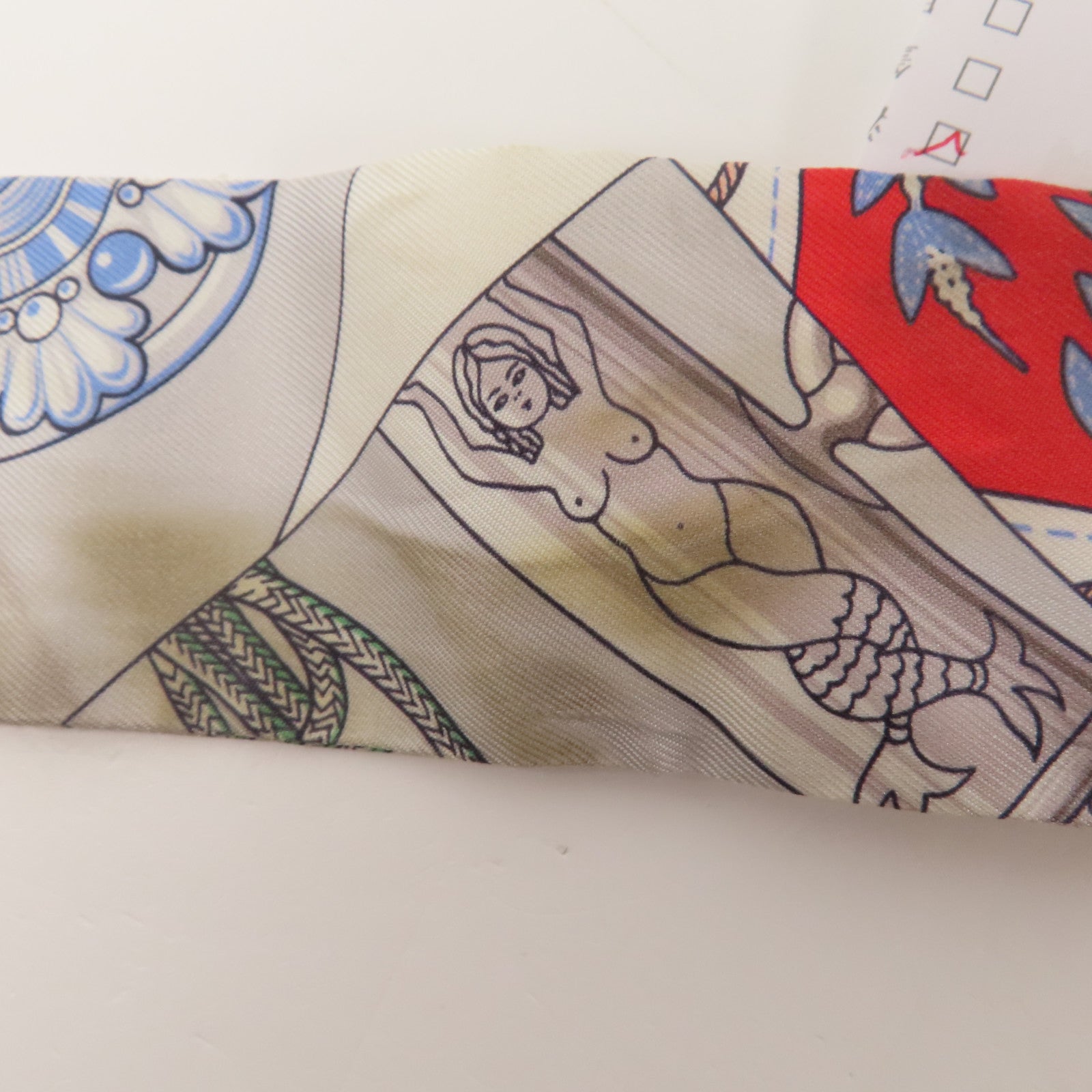 HERMES 絲質Twilly絲巾