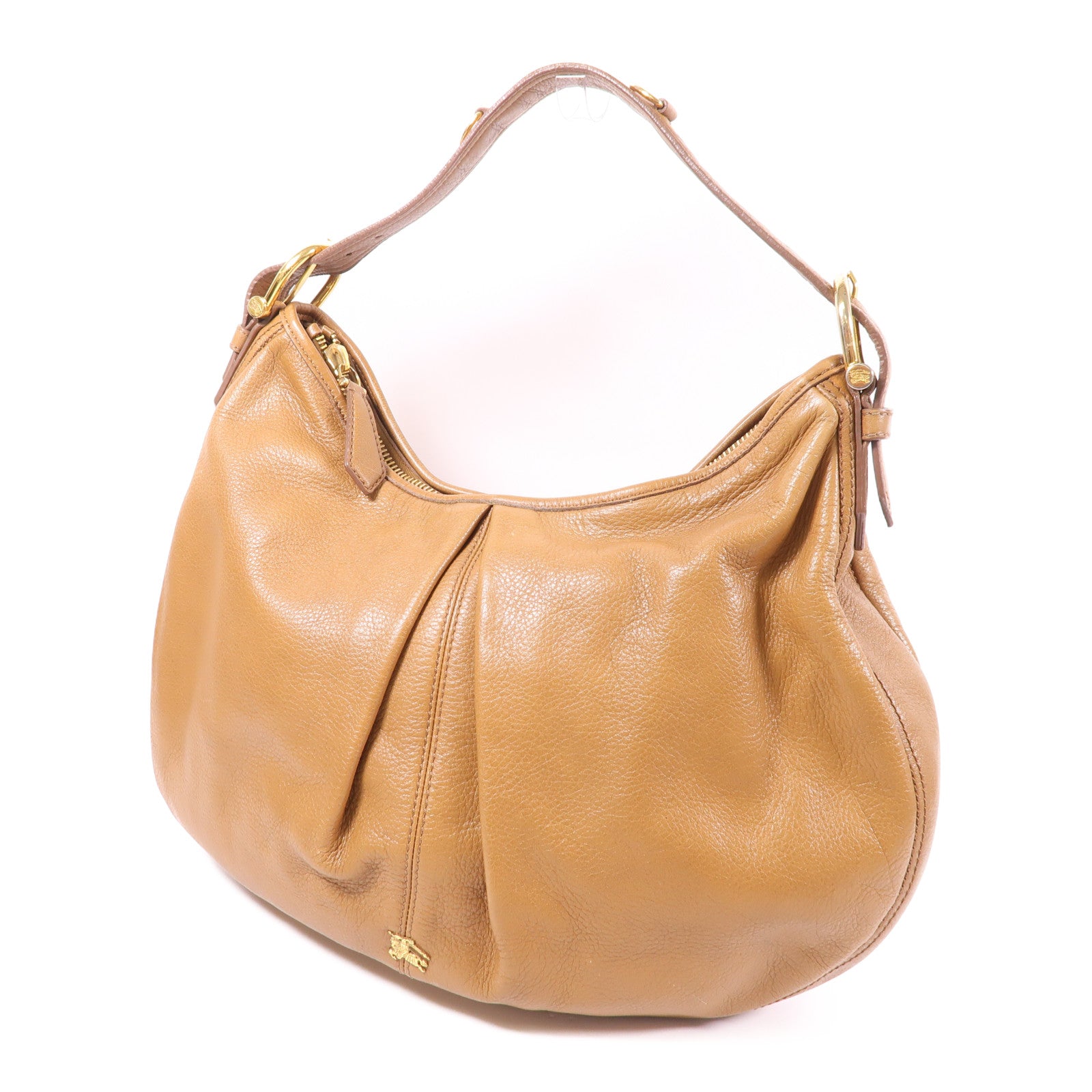 BURBERRY 牛皮皮革Shoulder Bag金扣肩背袋