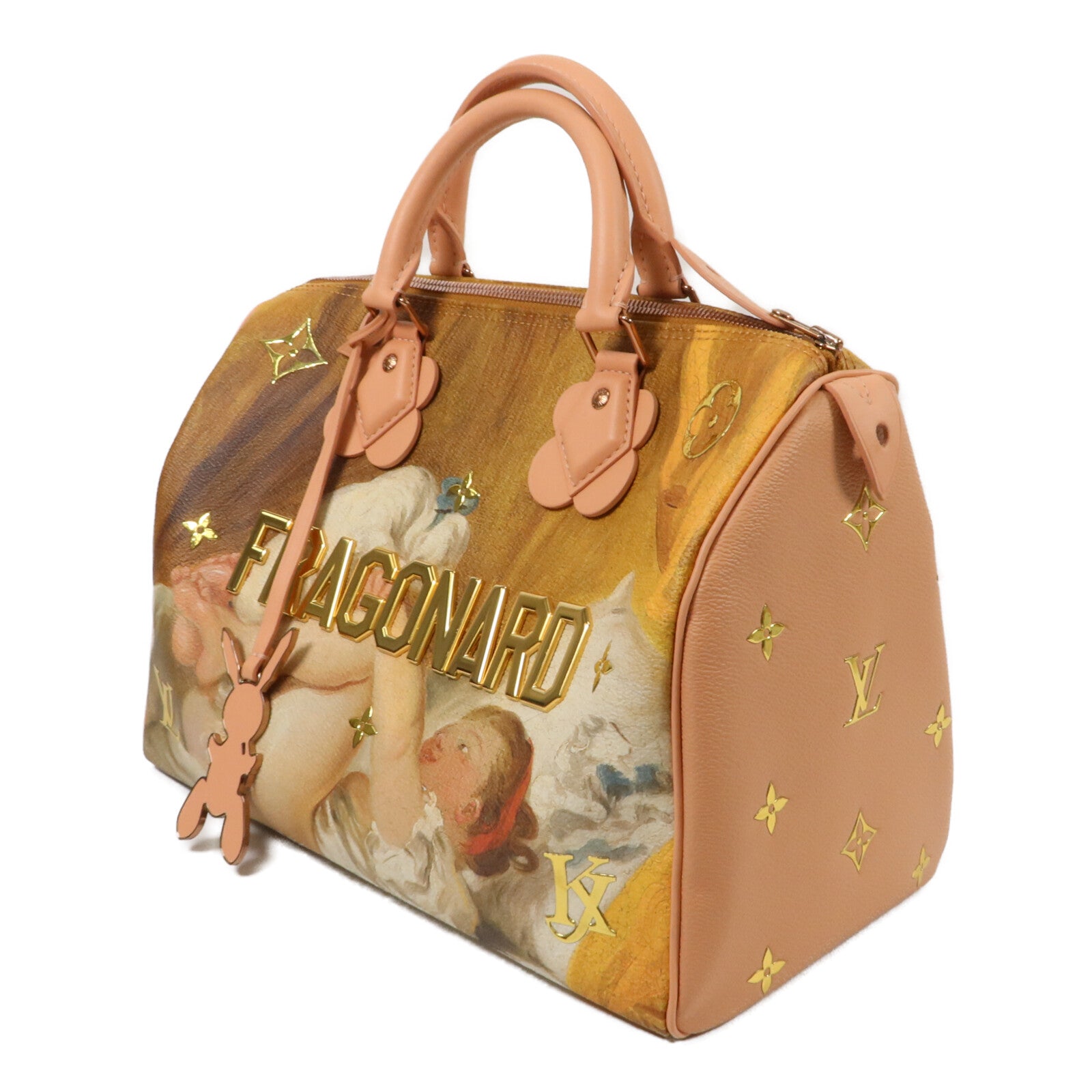 LOUIS VUITTON Monogram Fragonard Speedy 30手挽袋