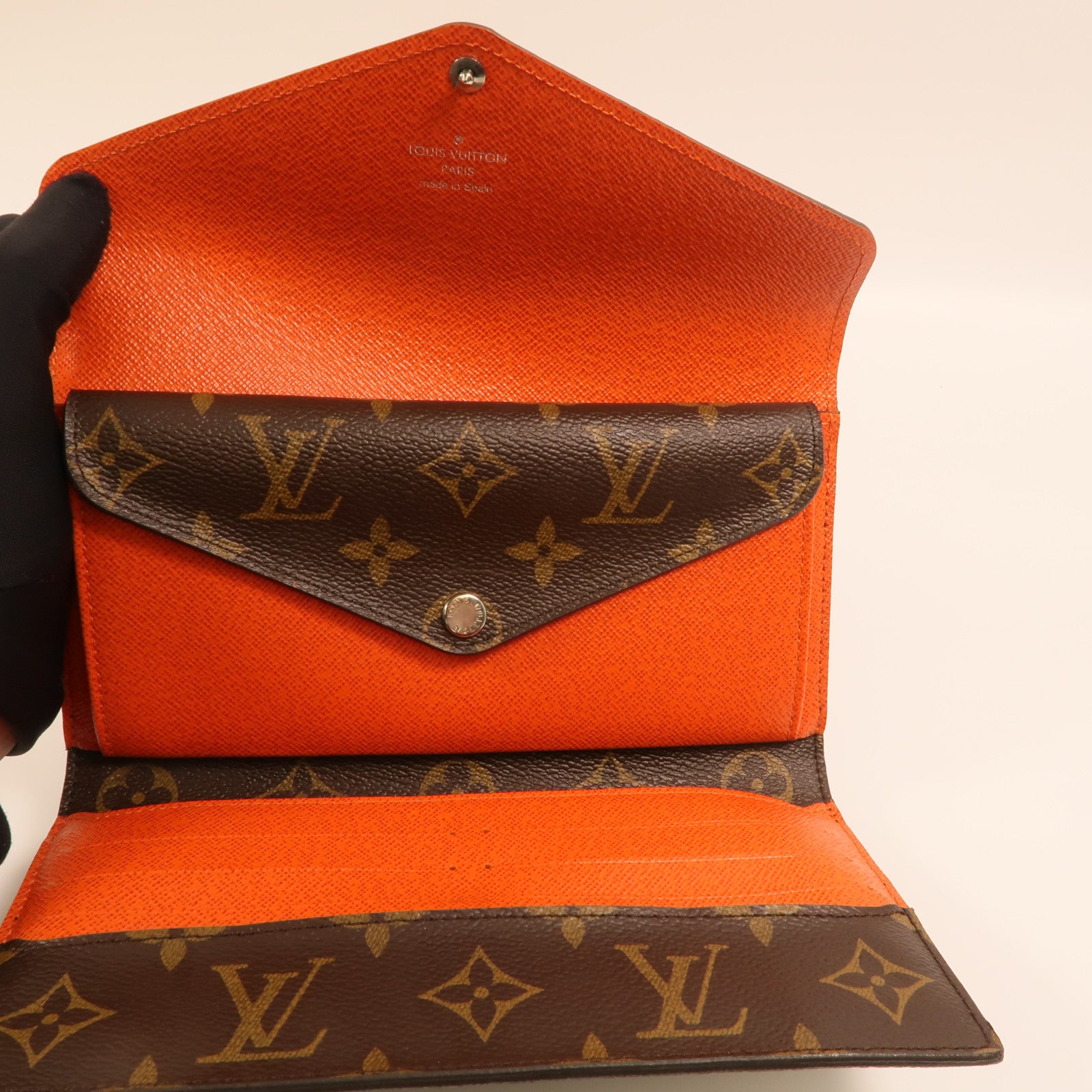 LOUIS VUITTON Monogram/Epi Marie-Lou Long Wallet銀扣長錢包