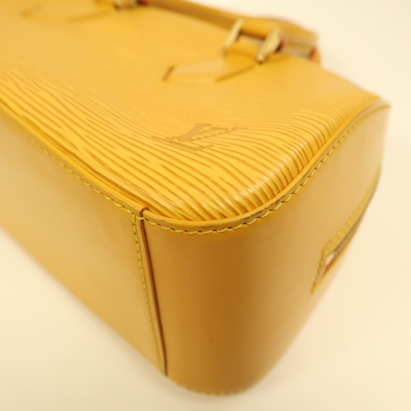 LOUIS VUITTON【激減優惠】 Epi皮革Jasmin金扣手挽袋黃色