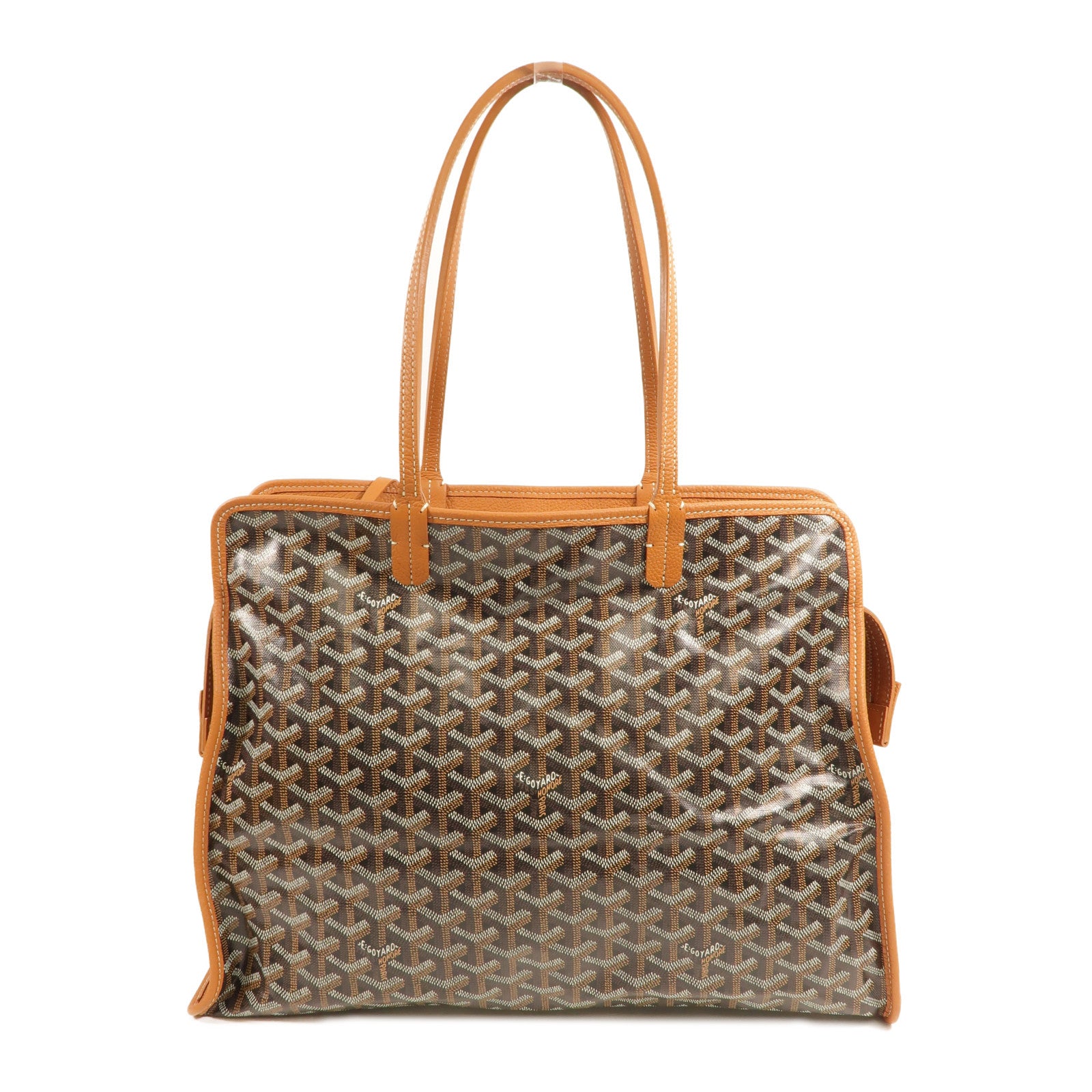 GOYARD 塗層帆布Hardy PM手挽袋