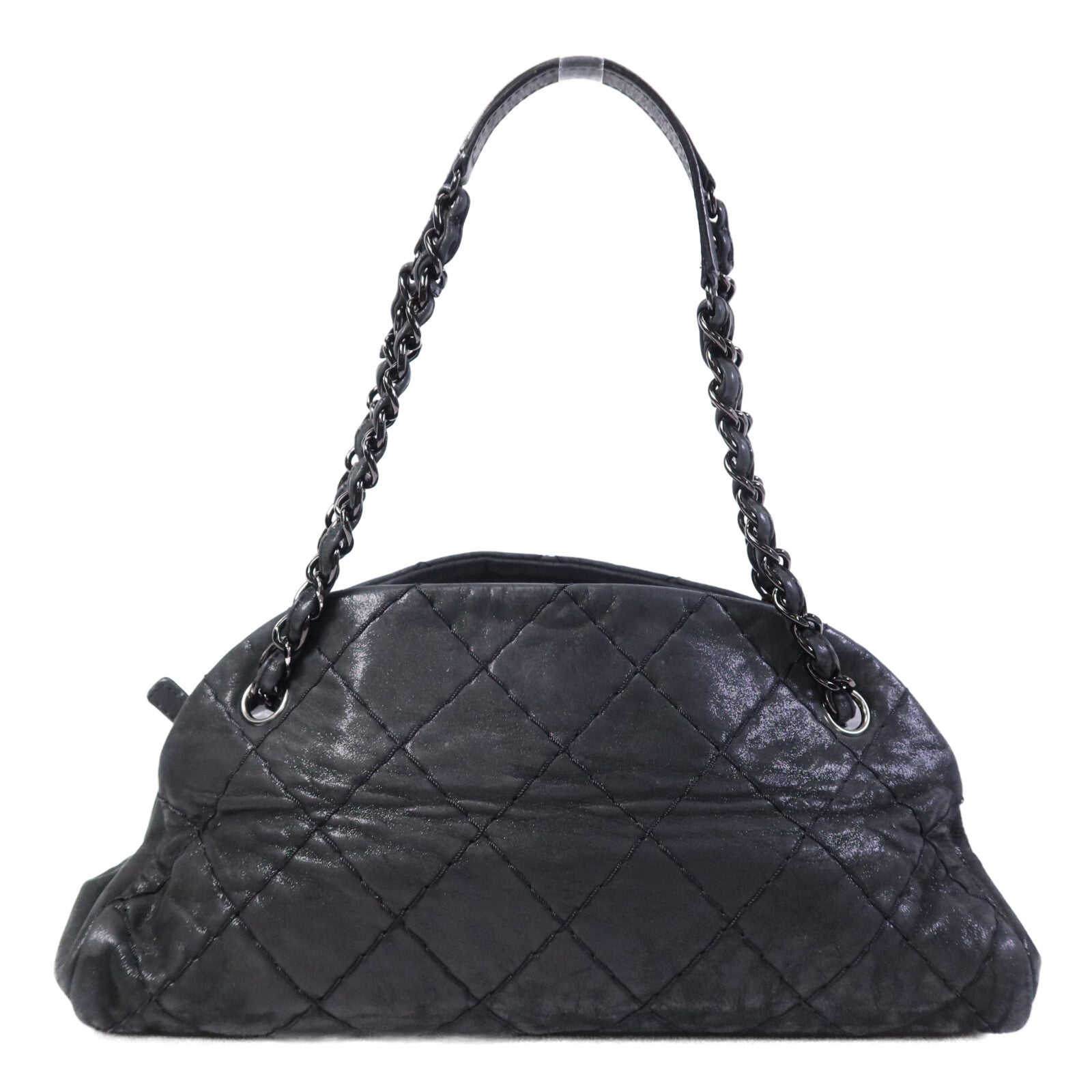 CHANEL 牛皮皮革Chain Shoulder Bag鏈帶肩背袋