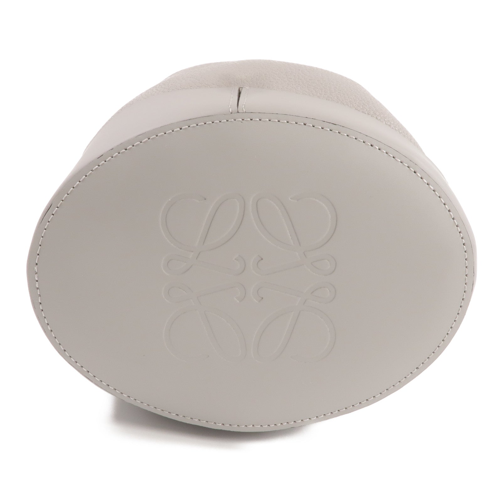 LOEWE 牛皮皮革Balloon Bag Small銀扣肩背袋