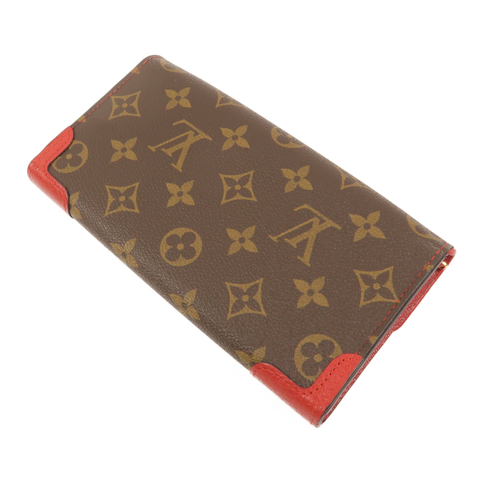 LOUIS VUITTON Monogram Sarah Retiro金扣長錢包