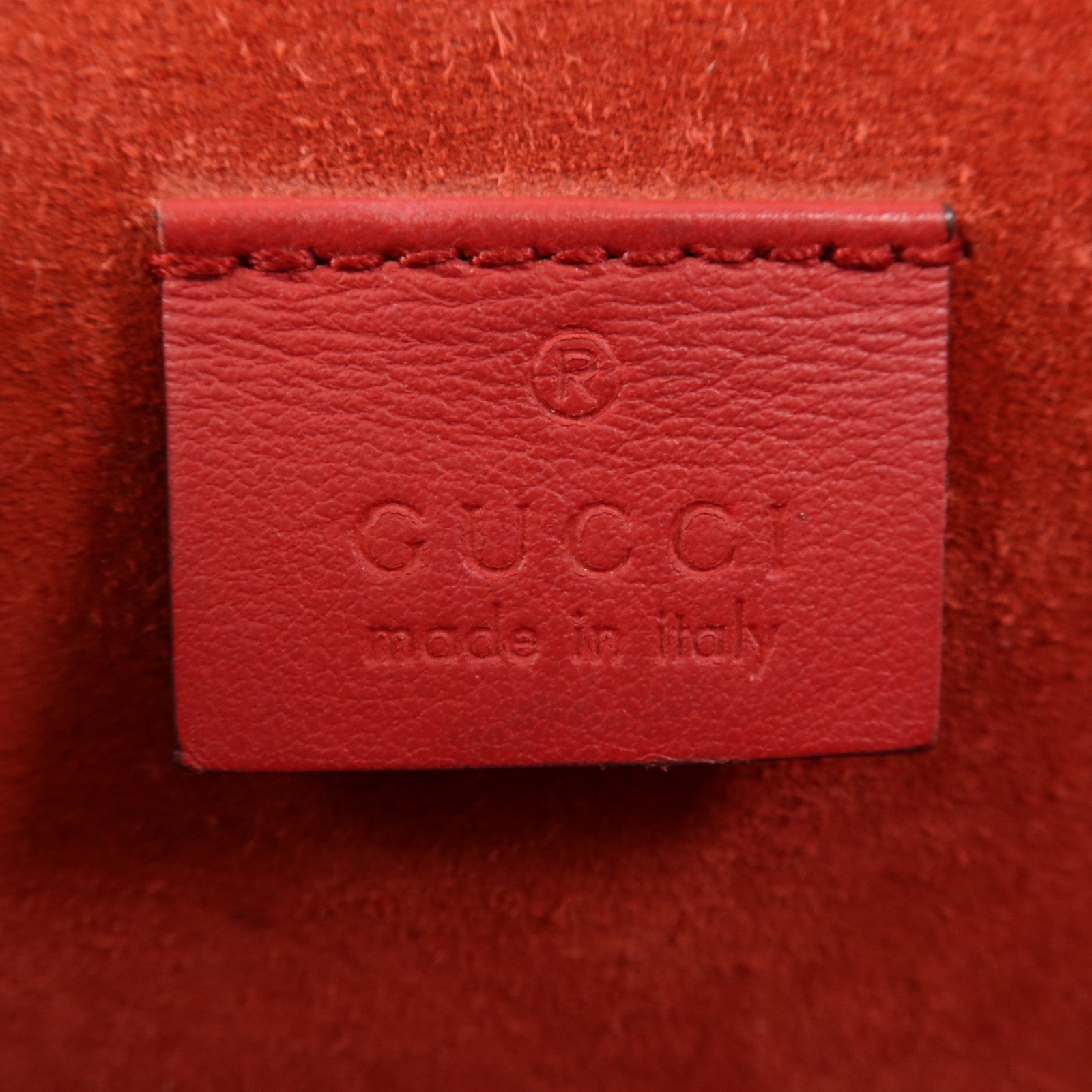 GUCCI 塗層帆布Dionysus銀扣鏈帶肩背袋
