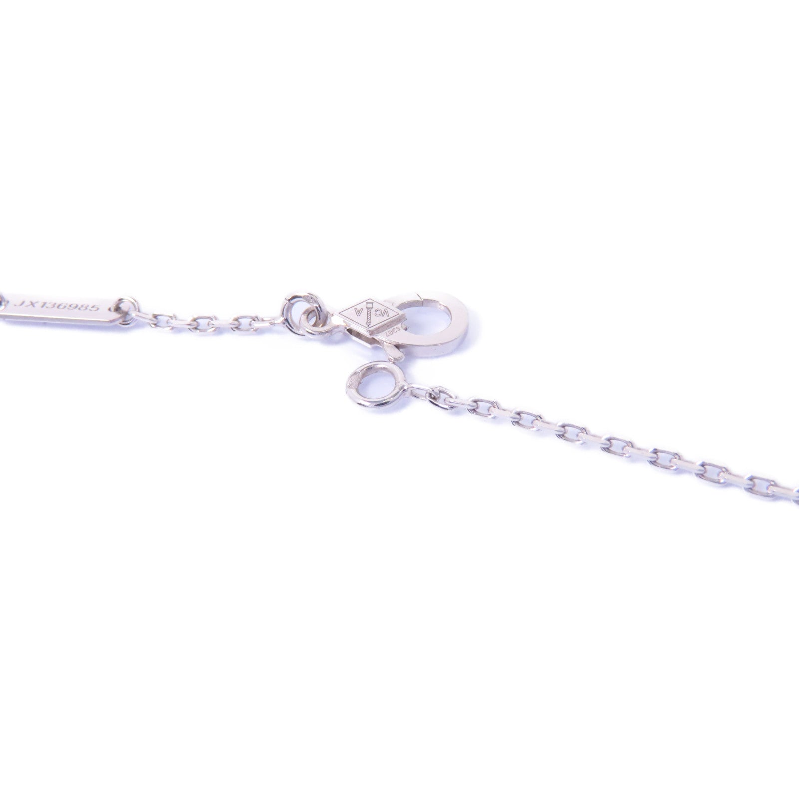 Van Cleef & Arpels 【激減優惠】18K白金Two Butterfly Necklace項鍊